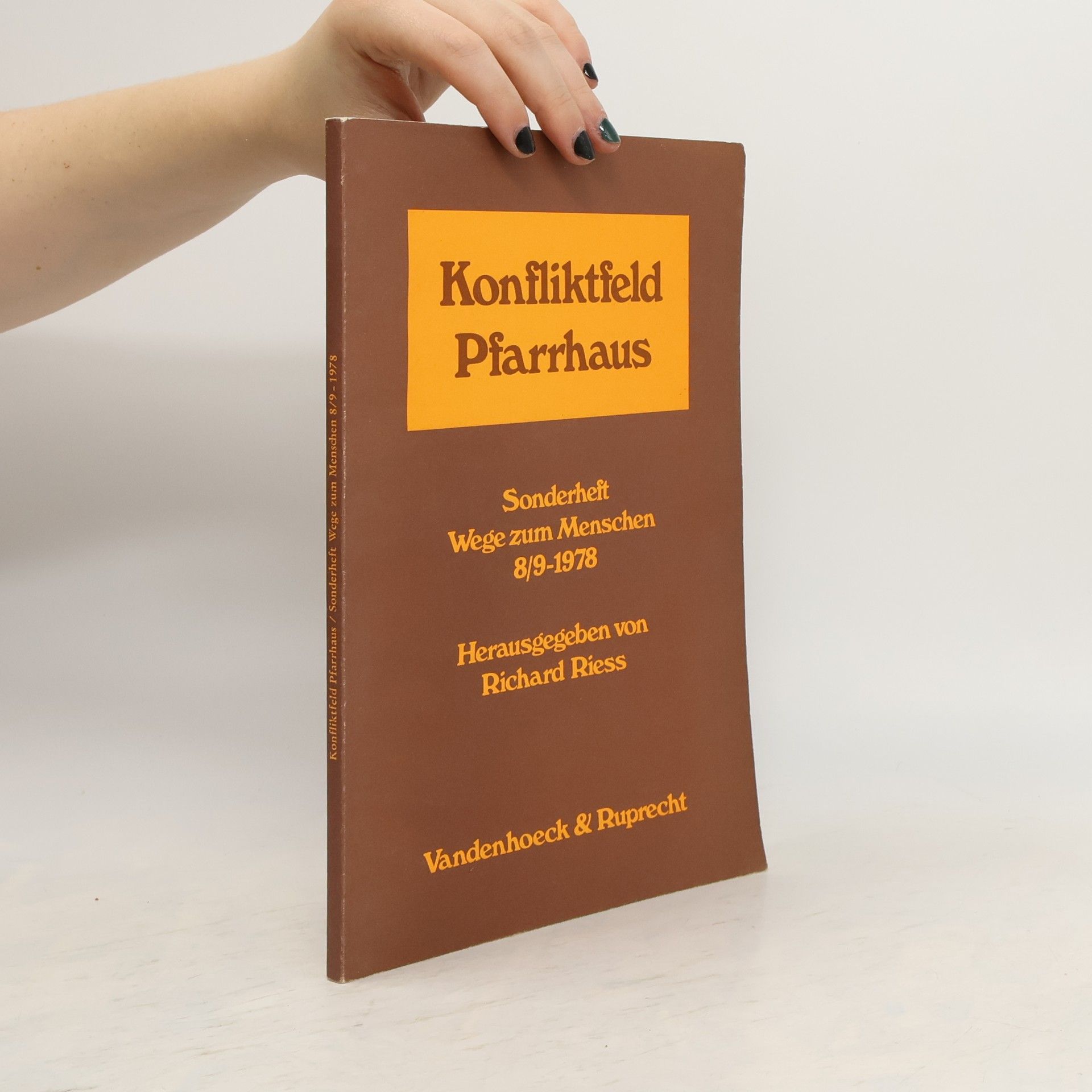 Collectif d'auteurs Konfliktfeld Pfarrhaus