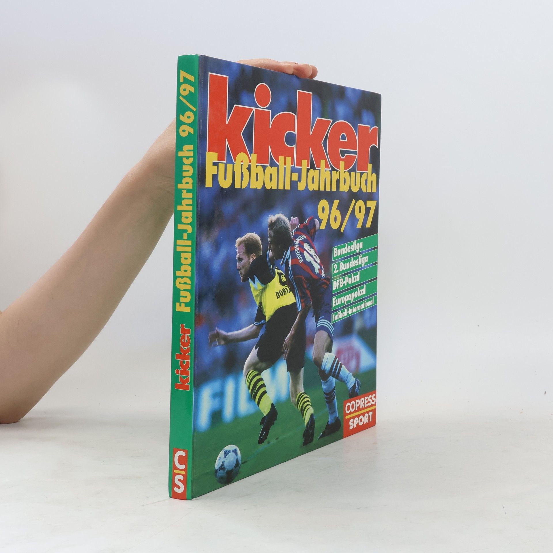 Collectif d'auteurs kicker Fußball-Jahrbuch 96/97