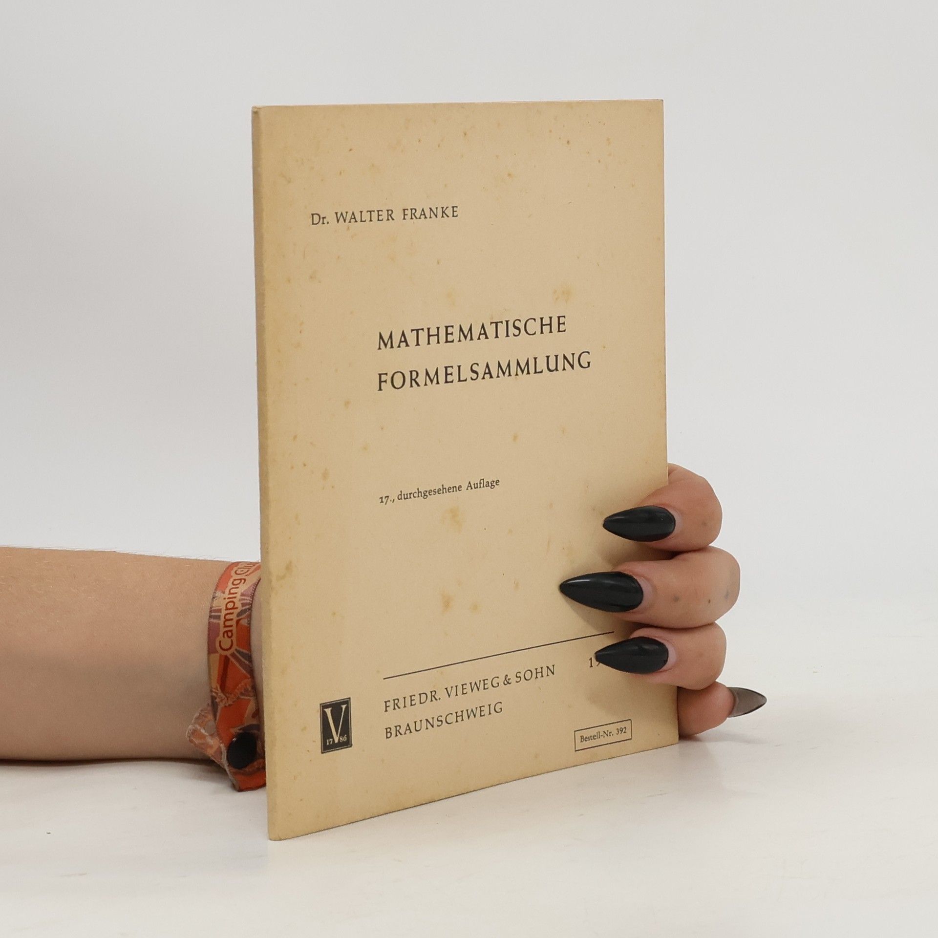 Walter Franke Mathematische Formelsammlung
