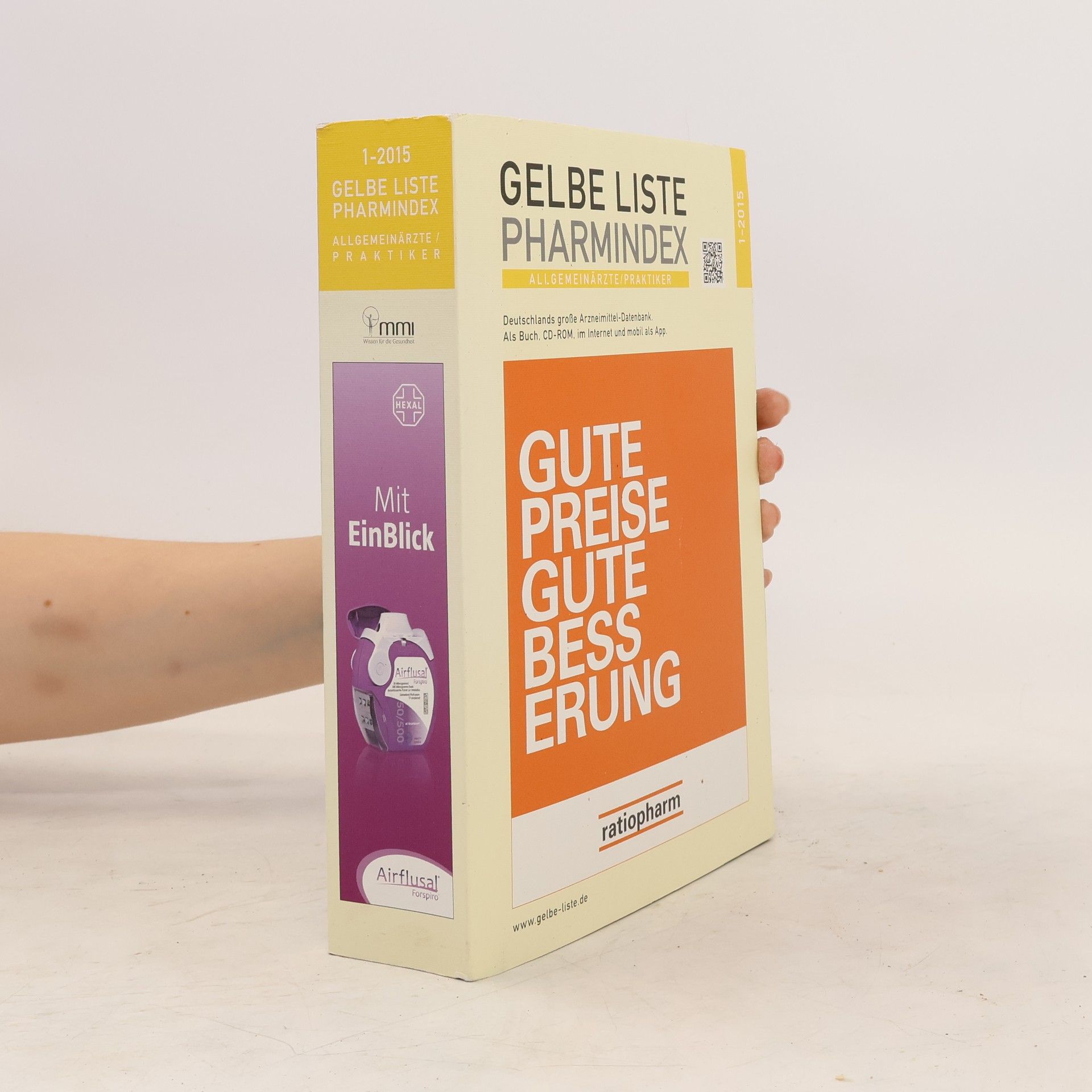 Kolektiv autorů Gelbe Liste Pharmindex 1-2015