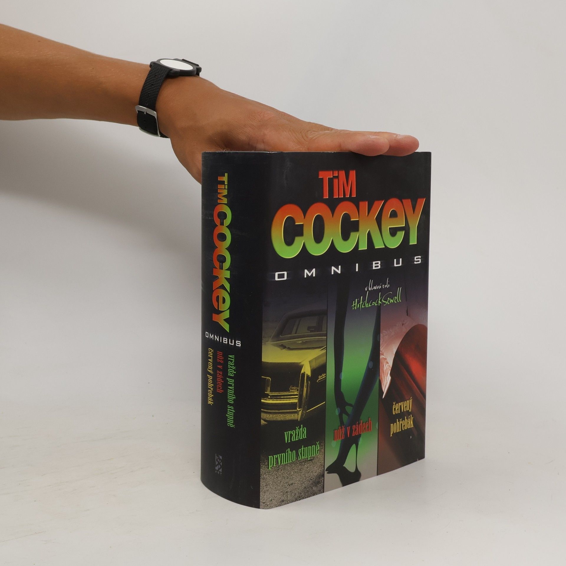 Tim Cockey Vražda prvního stupně. Nůž v zádech. Červený pohřebák. (1 svazek)
