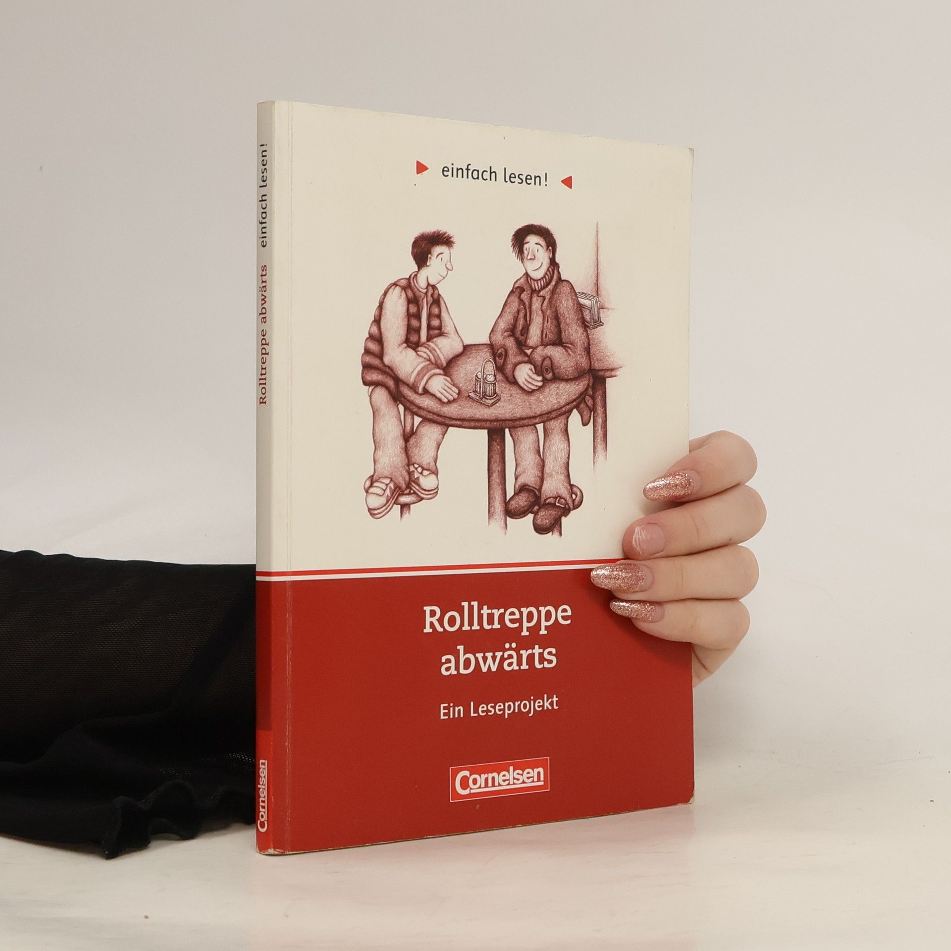 Simone Schlepp-Pellny Rolltreppe abwärts, Ein Leseprojekt, neue Rechtschreibung