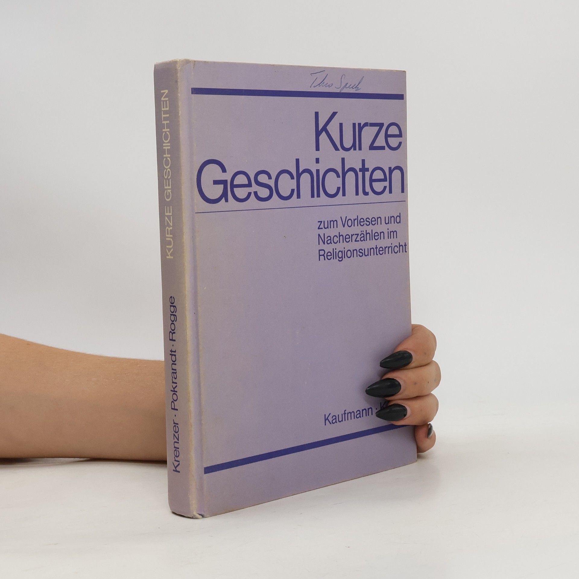 Rolf Krenzer Kurze Geschichten zum Vorlesen und Nacherzählen im Religionsunterricht