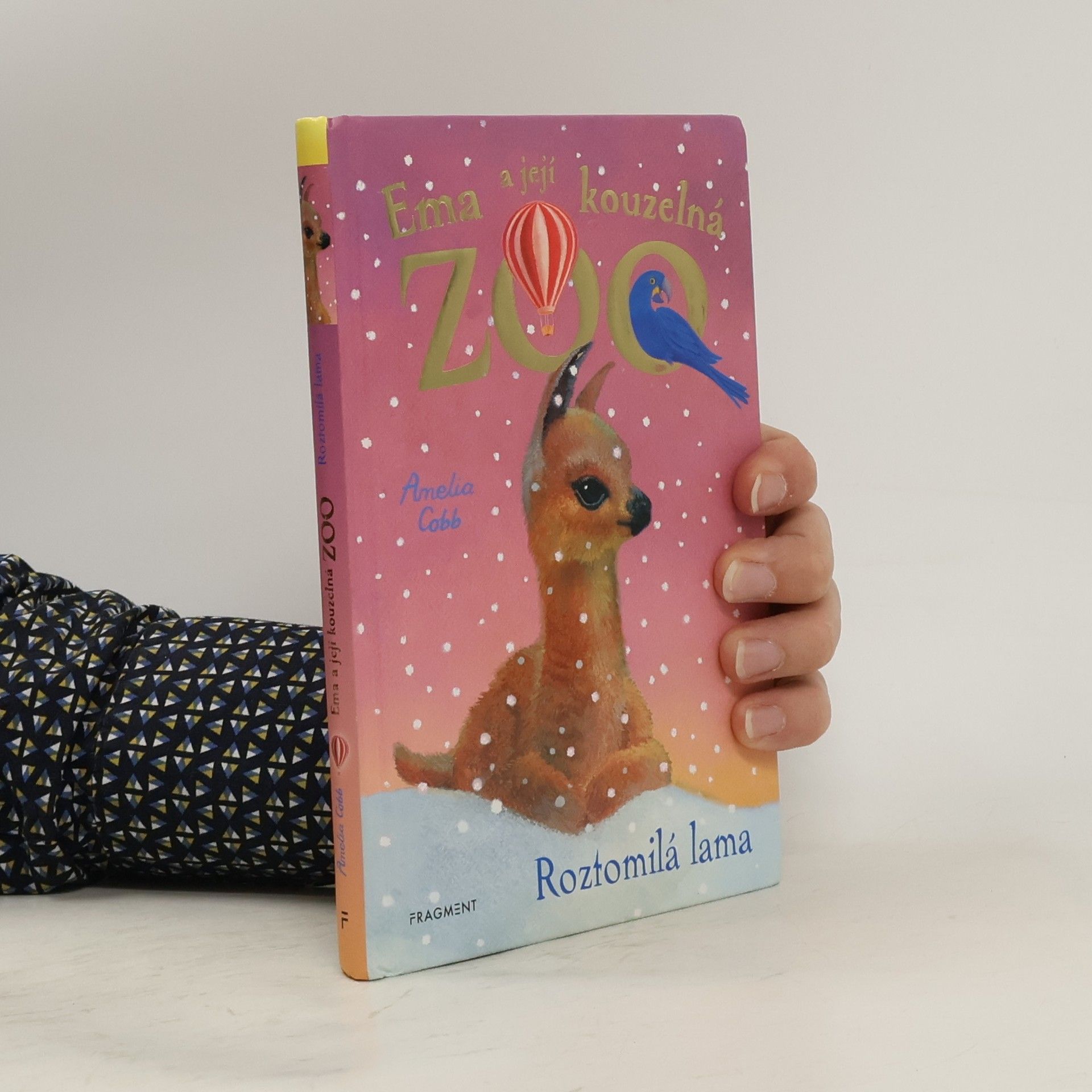 Ema a její kouzelná zoo. Roztomilá lama