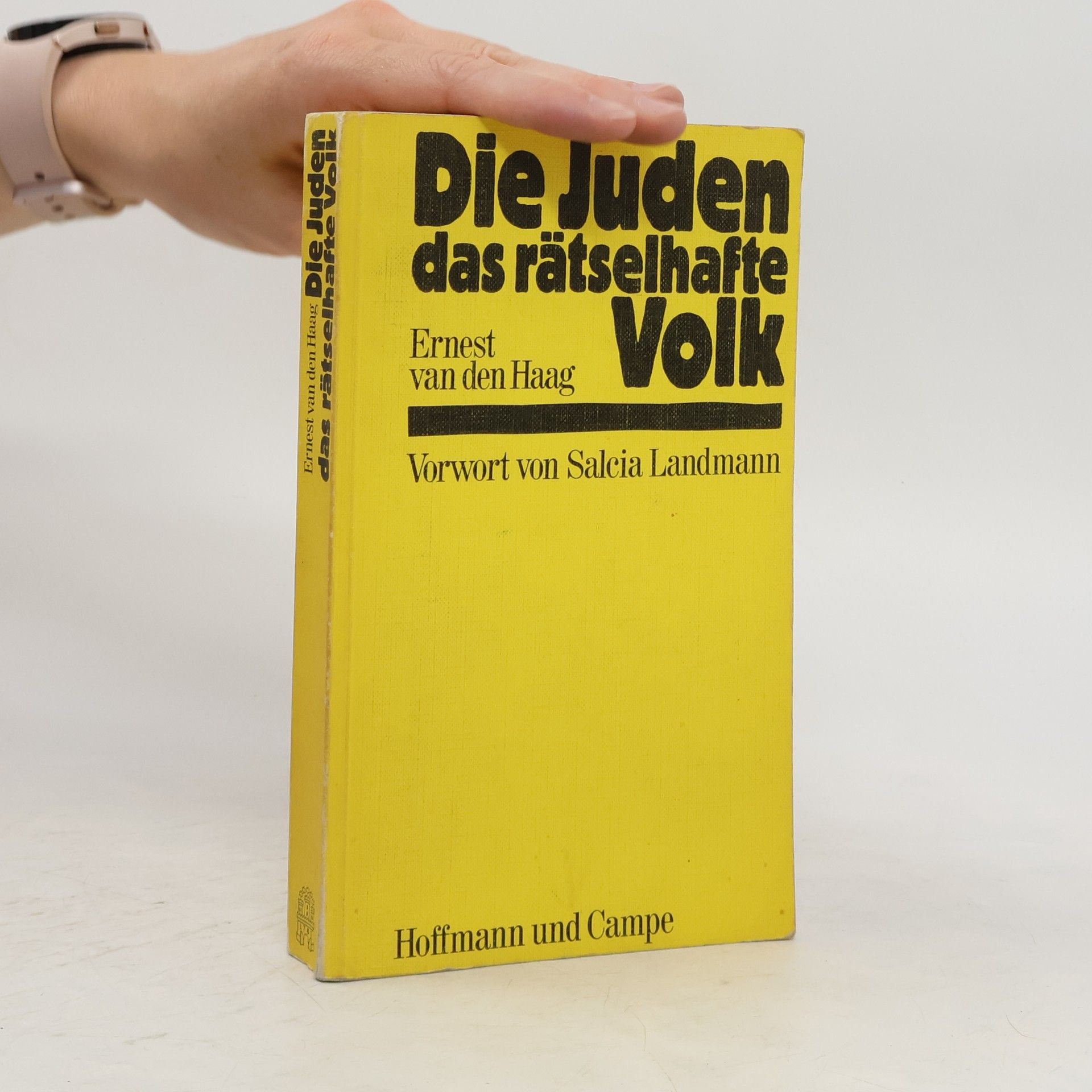 Ernest Van den Haag Die Juden, das rätselhafte Volk
