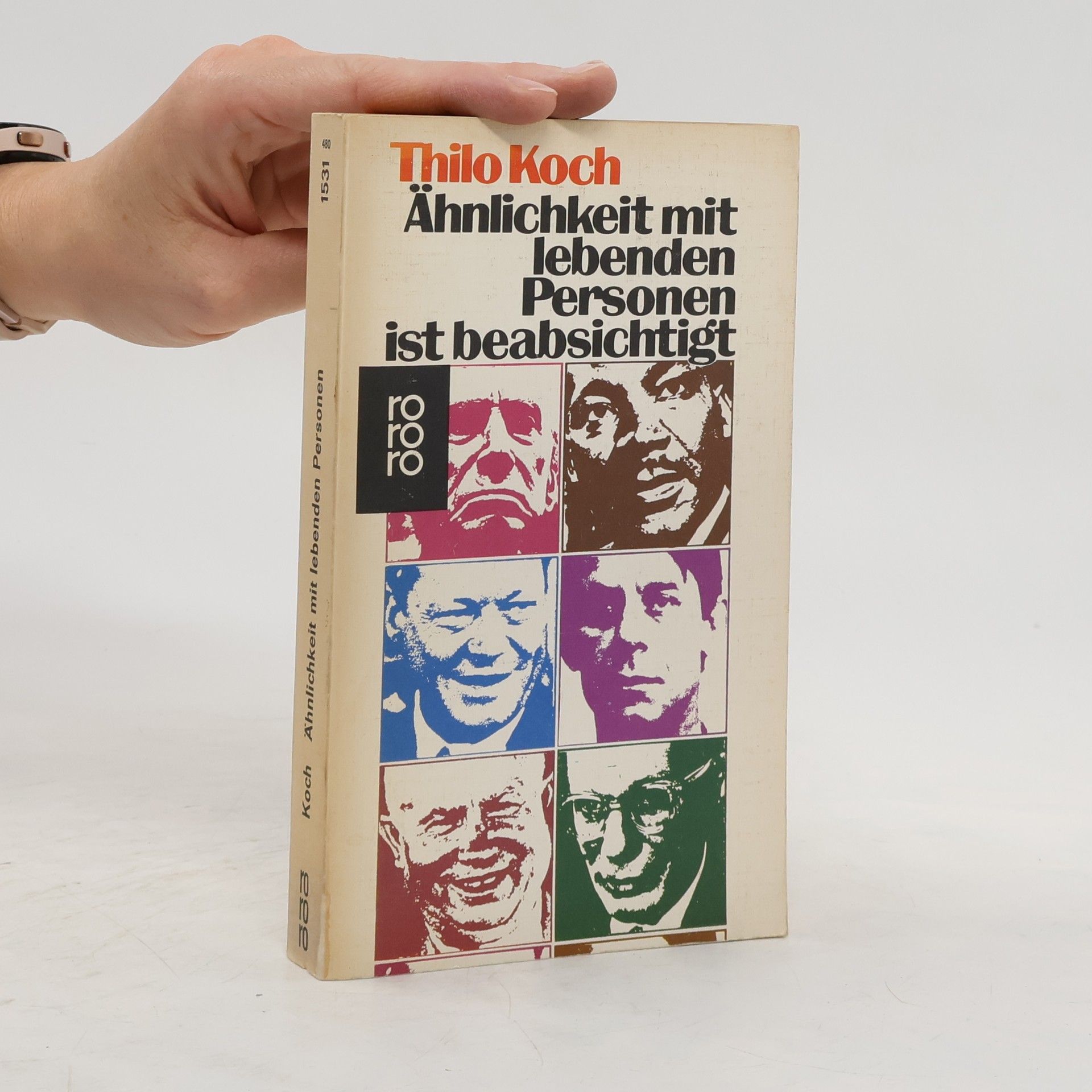 Thilo Koch Ähnlichkeit mit lebenden Personen ist beabsichtigt