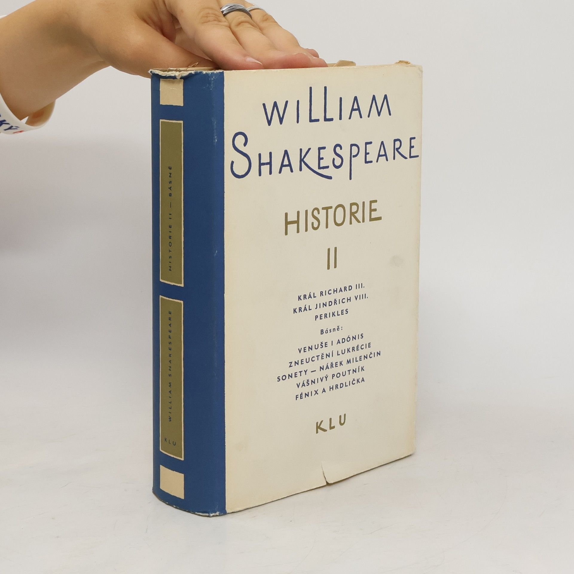 William Shakespeare Historie II - Básně