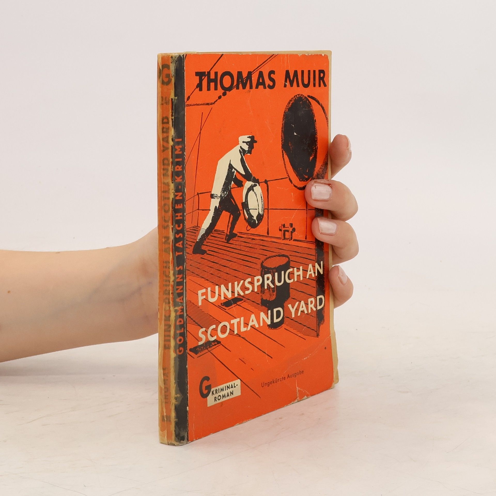 Thomas Muir Funkspruch an Scotland Yard