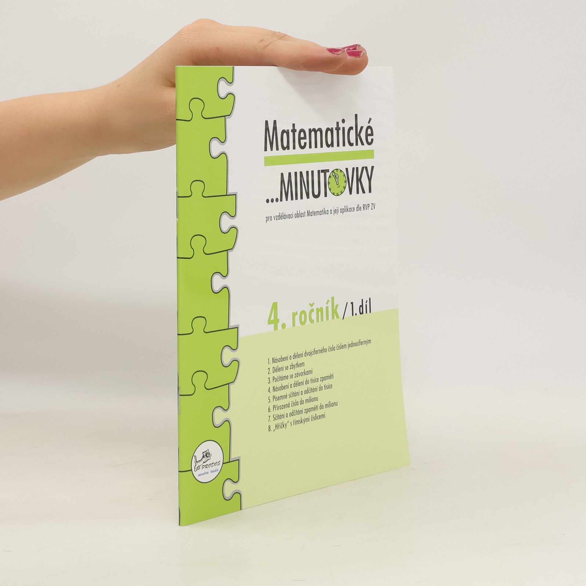 Josef Molnár Matematické ...minutovky 4. ročník / 1. díl