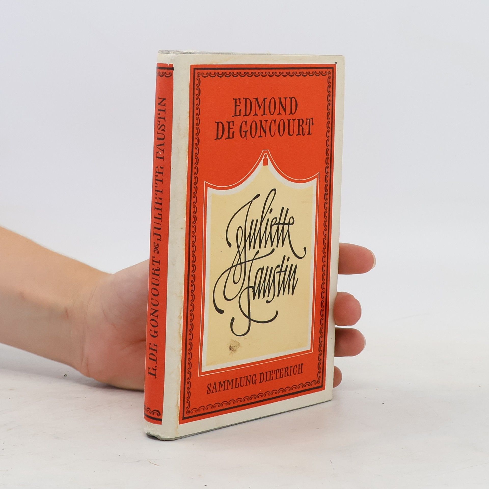 Edmond de Goncourt Juliette Faustin