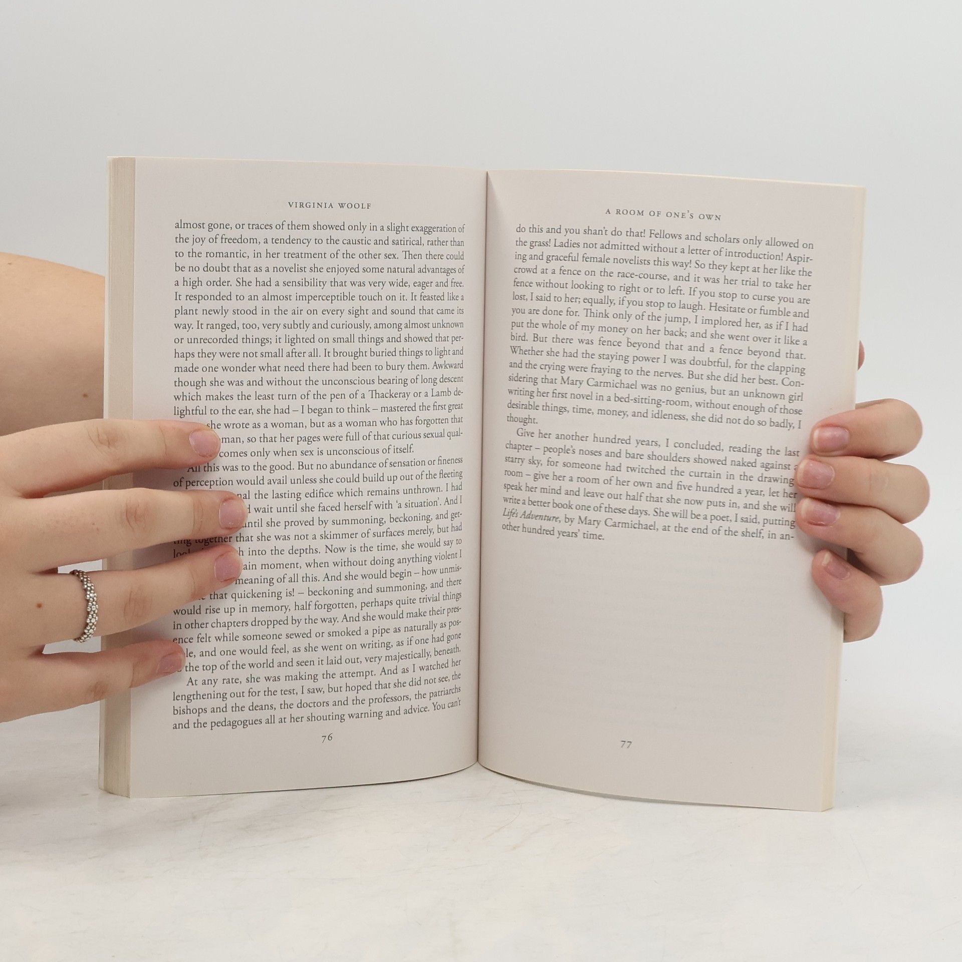 Virginia Woolf A room of one's own