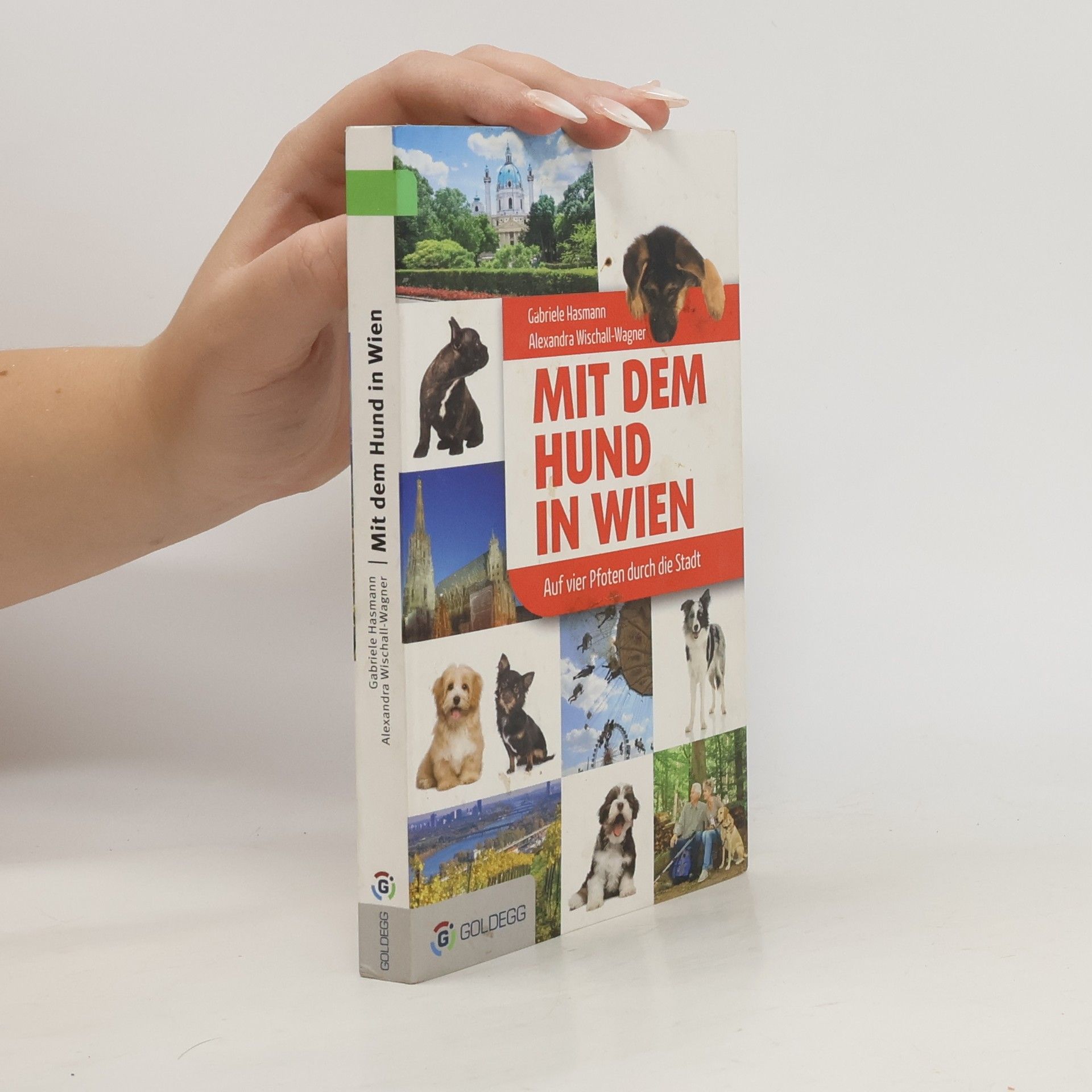 Gabriele Hasmann Mit dem Hund in Wien