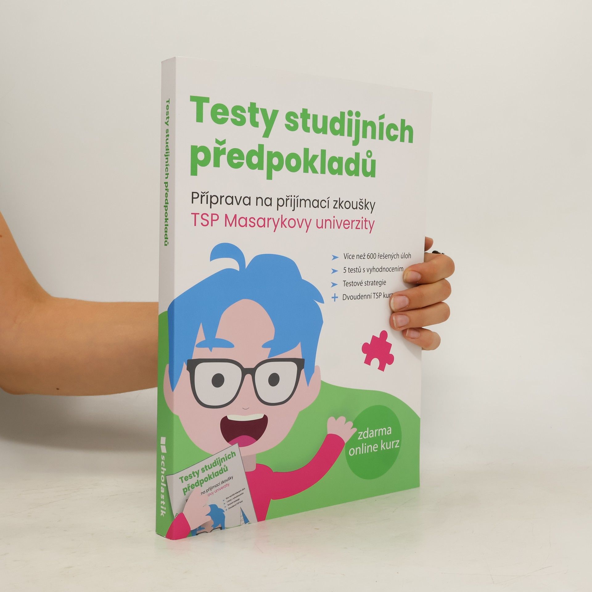 Matěj Vitouch Testy studijních předpokladů : příprava na přijímací zkoušky TSP Masarykovy univerzity