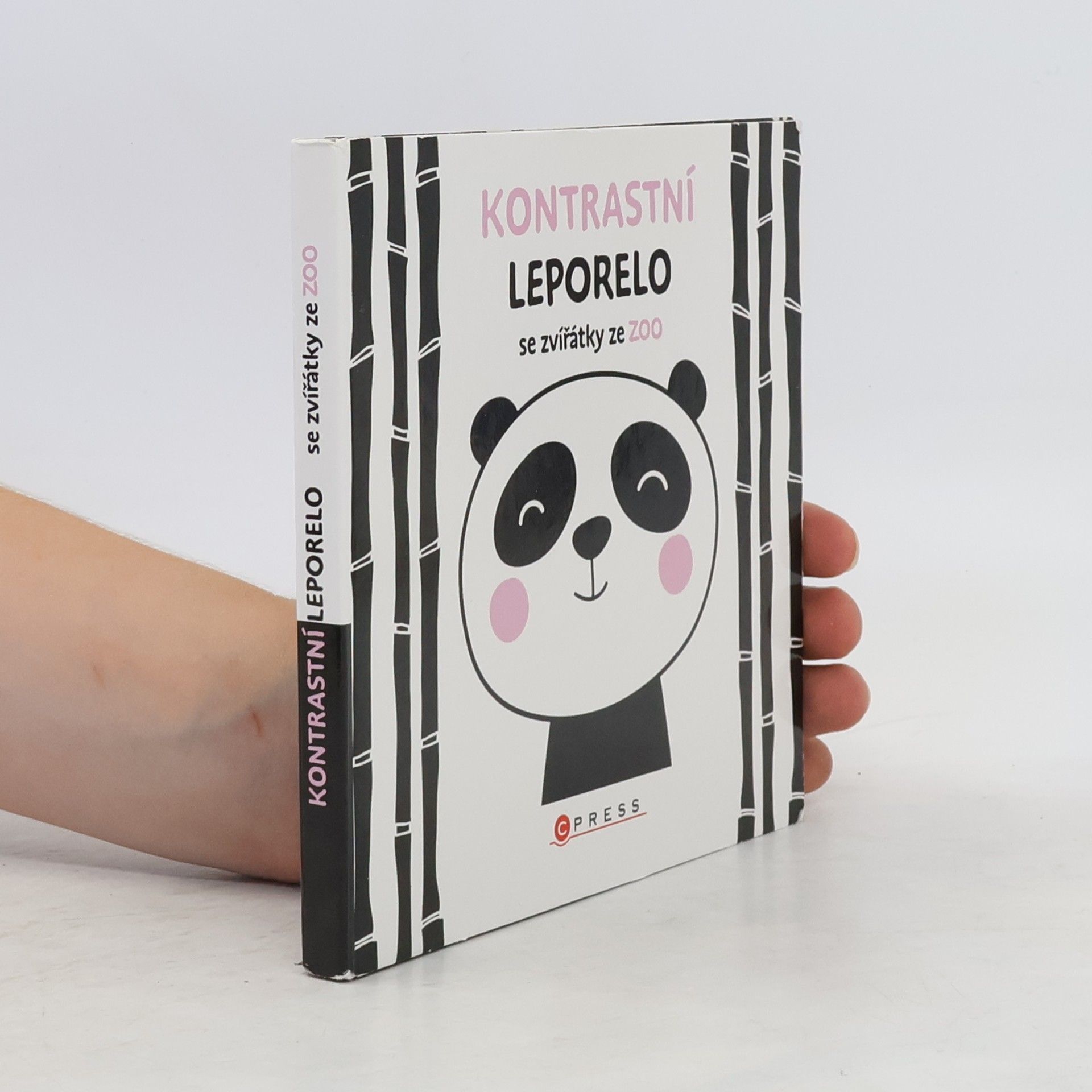 Kolektiv autorů Kontrastní leporelo. Se zvířátky ze zoo
