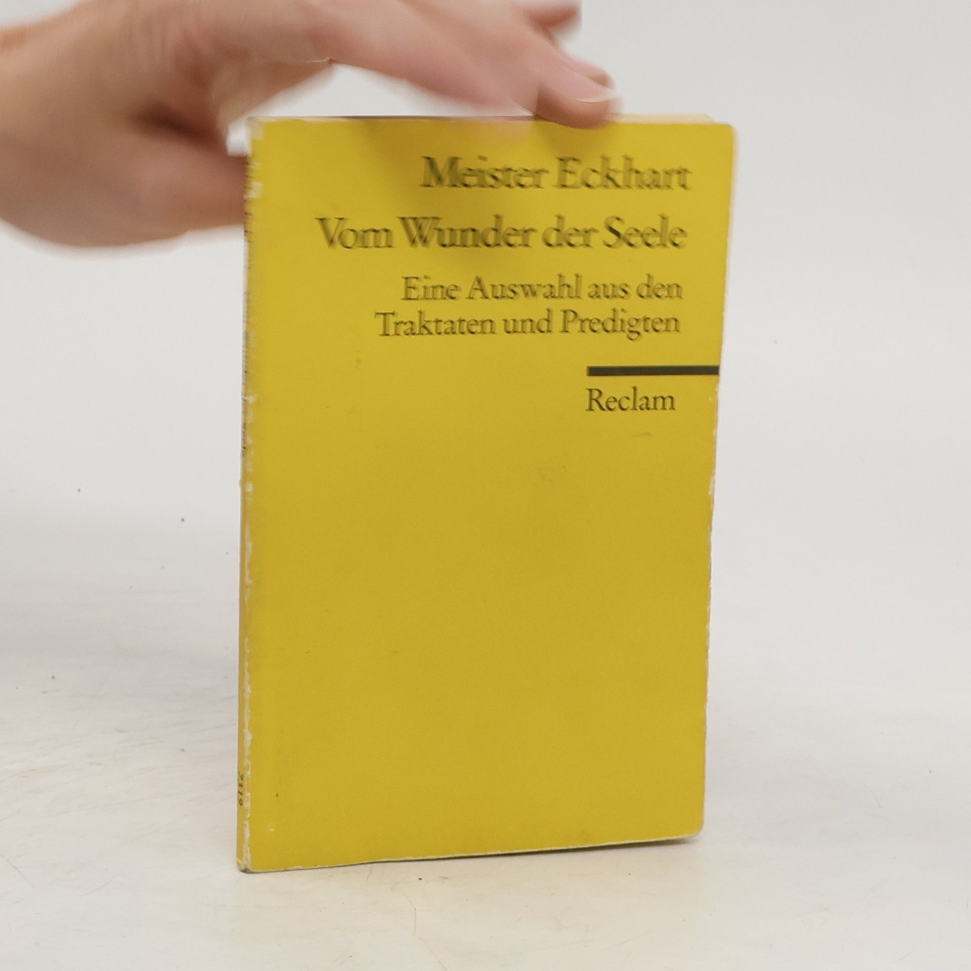 Mistr Eckhart Vom Wunder der Seele