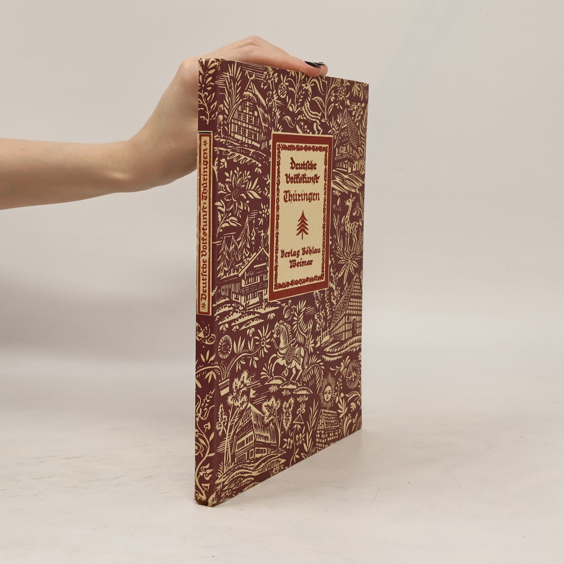 Edwin Kedslob Deutsche Volkskunst Band VII. Thüringen