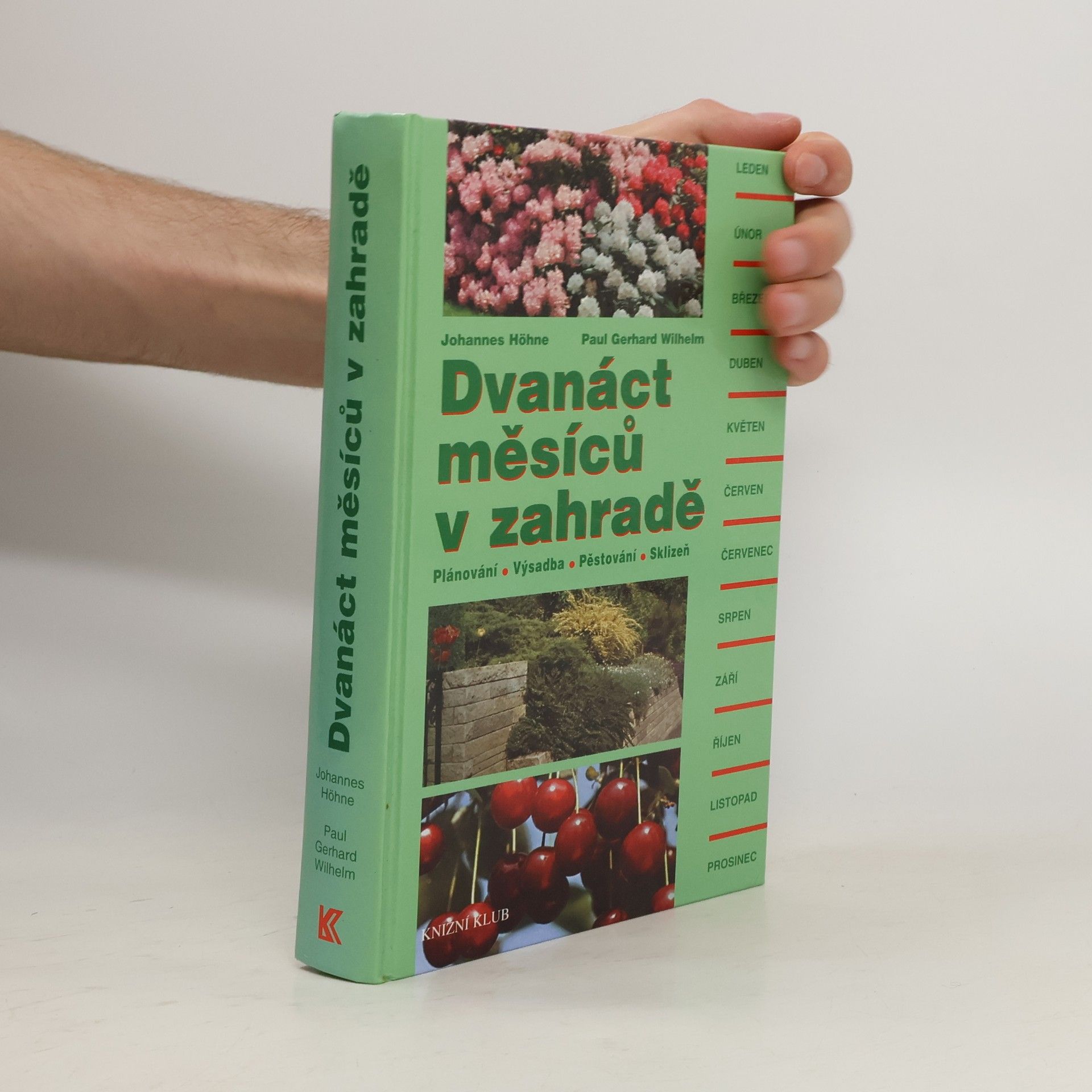 Johannes Höhne Dvanáct měsíců v zahradě. Plánování, výsadba, pěstování, sklizeň