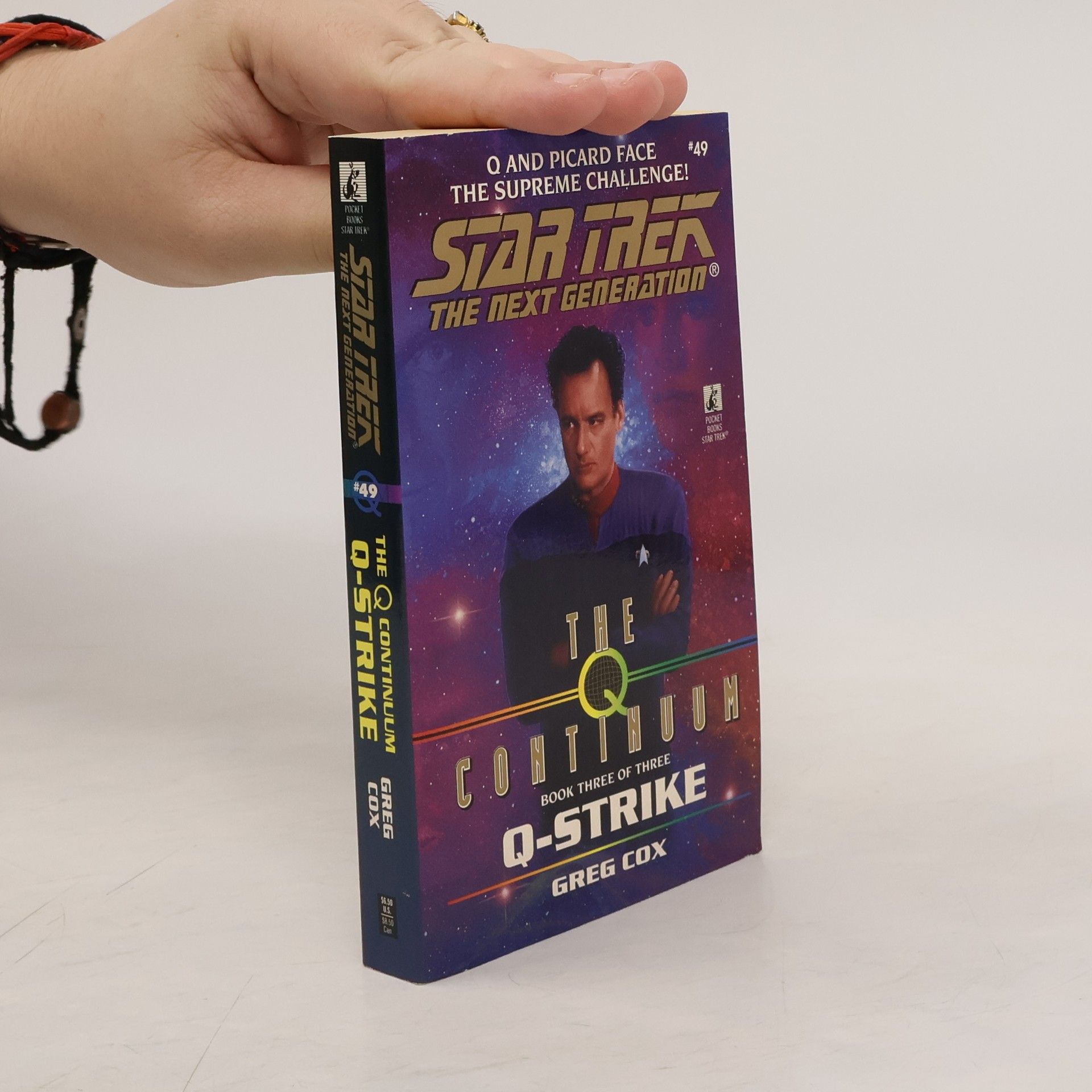 Greg Cox Star Trek The Next Generation - 49: Q-Strike