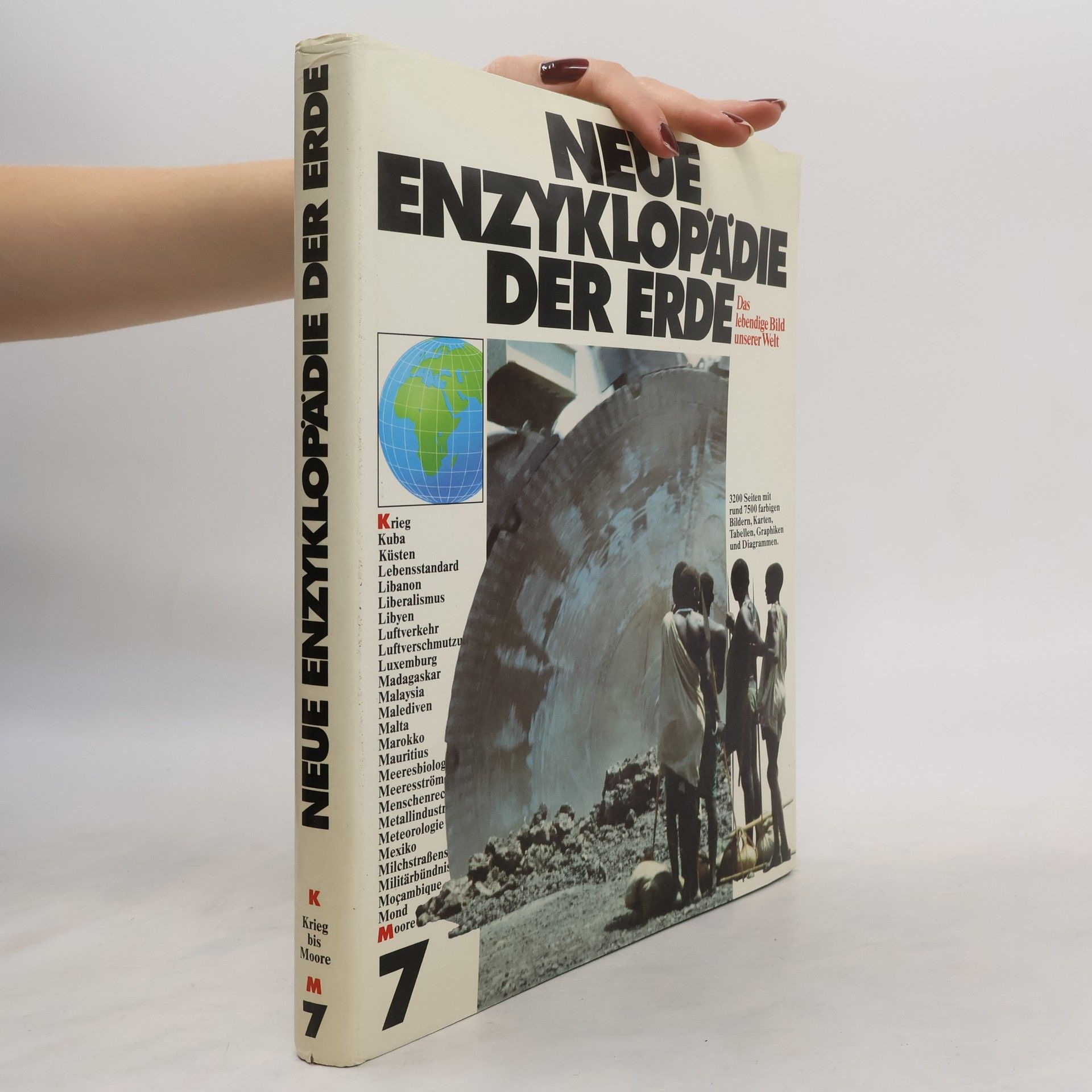 Kolektív autorov Neue Enzyklopädie der Erde 7. Krieg bis Moor