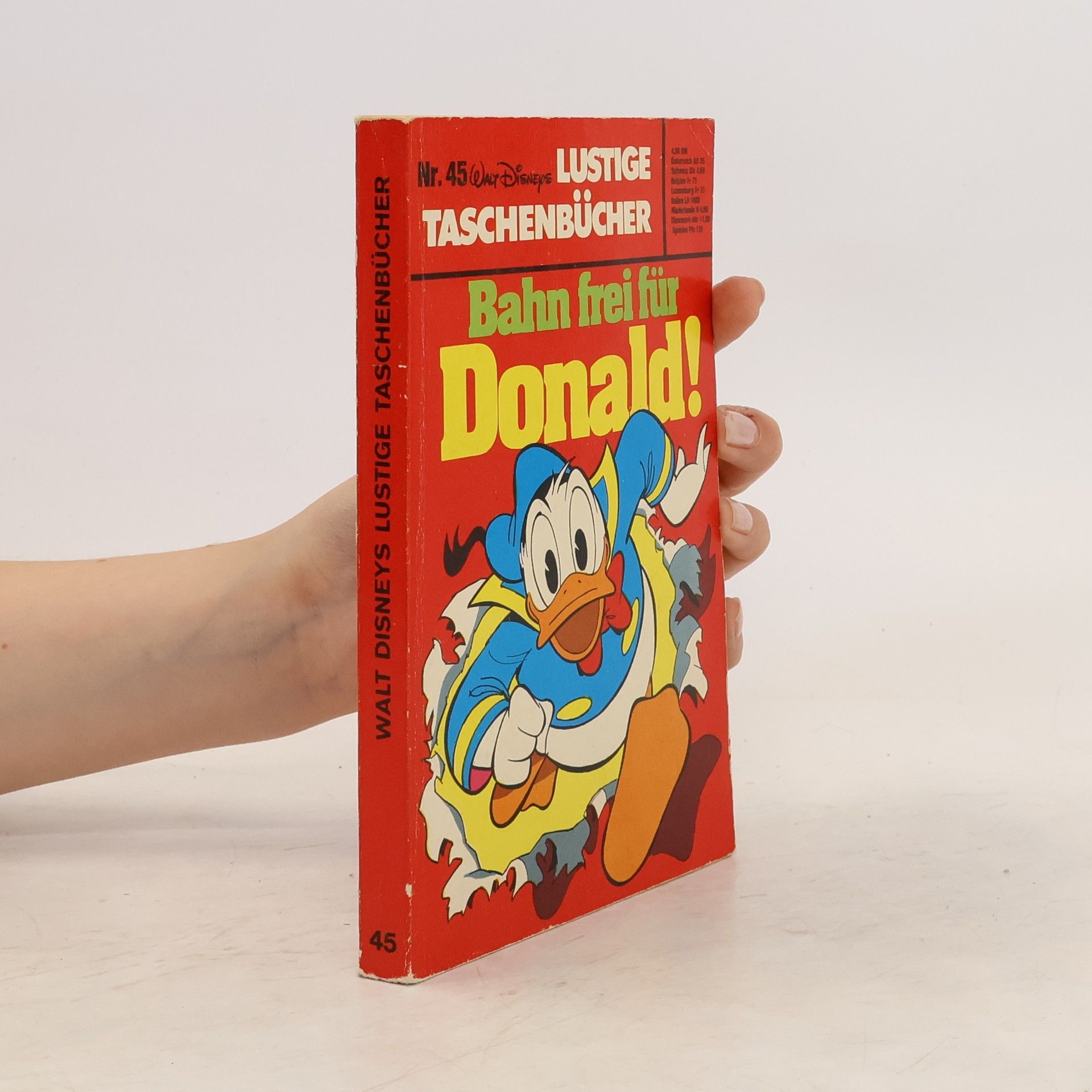 Kolektiv autorů Walt Disney Lustige Taschenbücher 45. Bahn frei für Donald!
