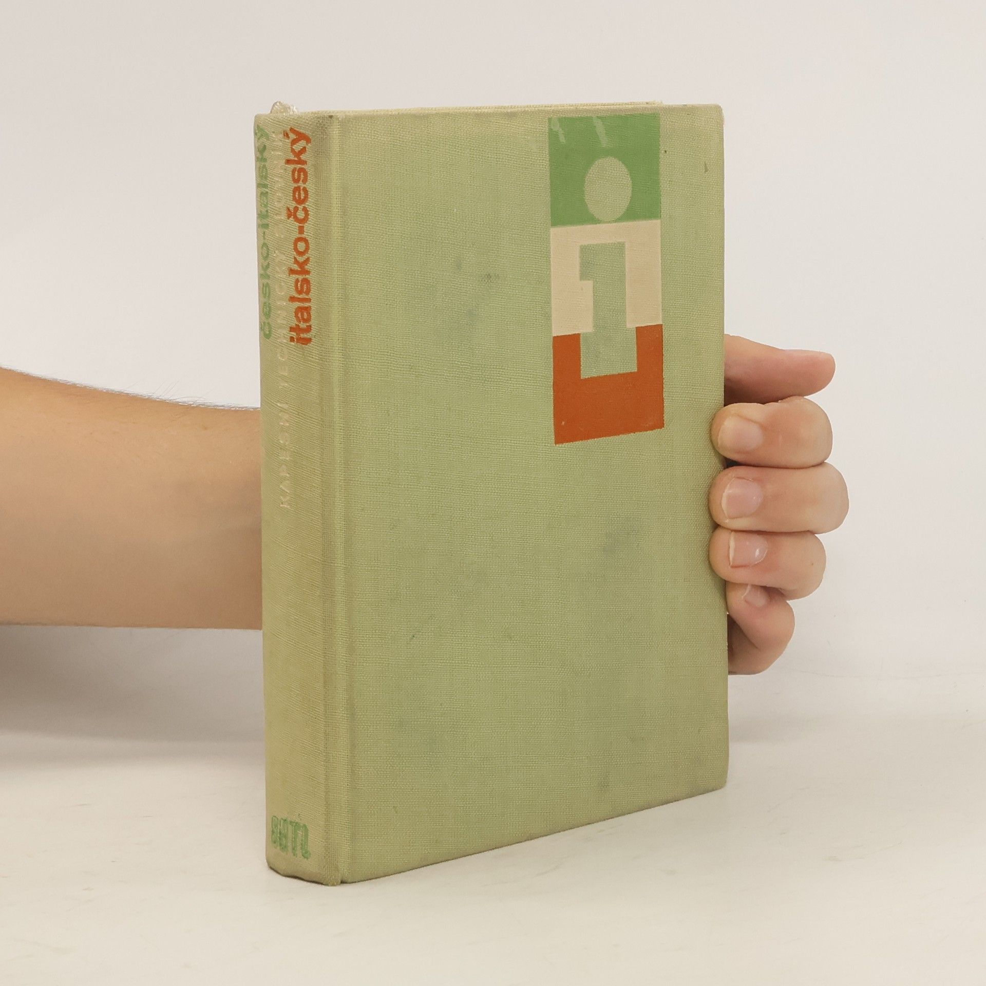 Antonín Radvanovský Česko-italský a italsko-český kapesní technický slovník