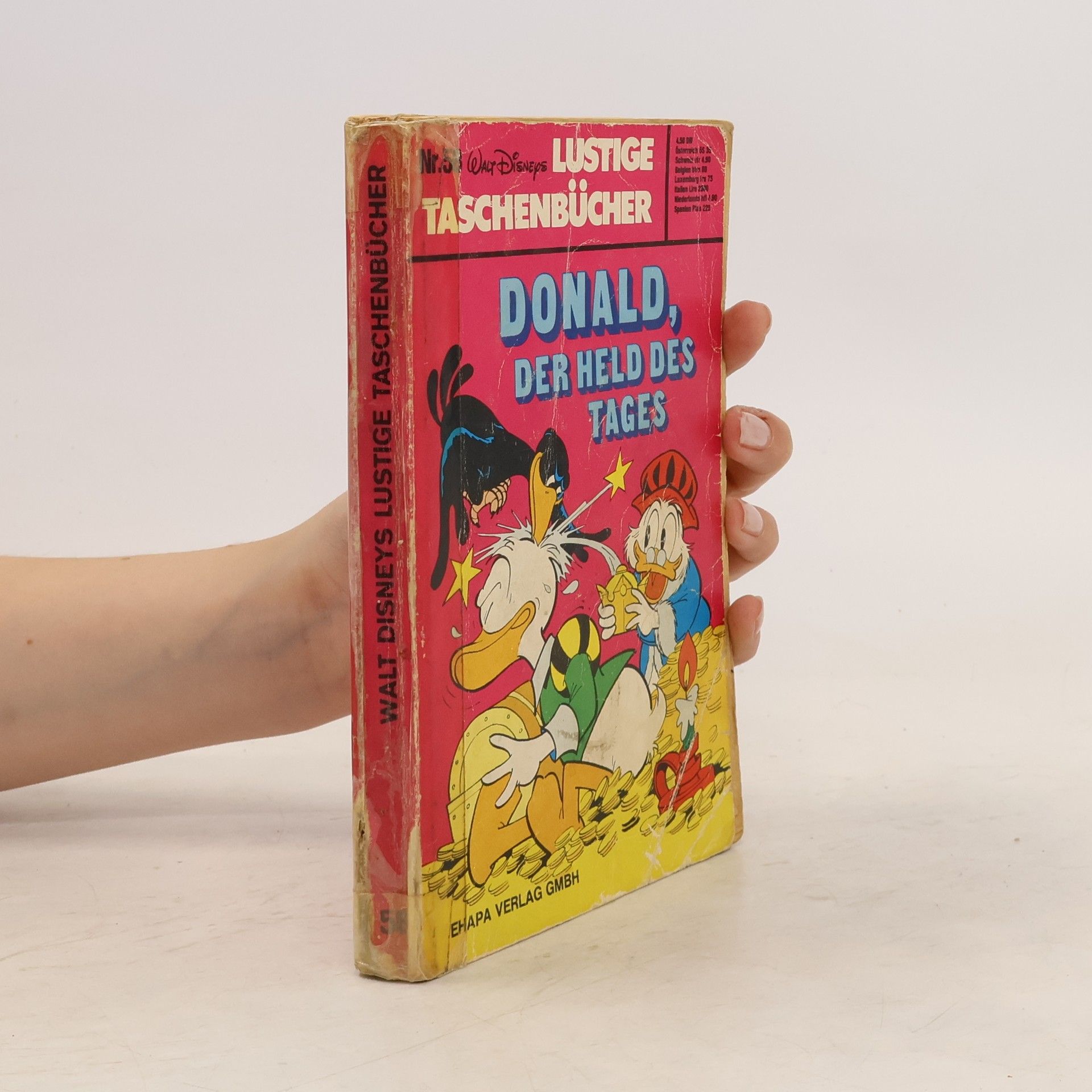 Kolektiv autorů Lustige Taschenbucher 58. Donald, der Held des Tages