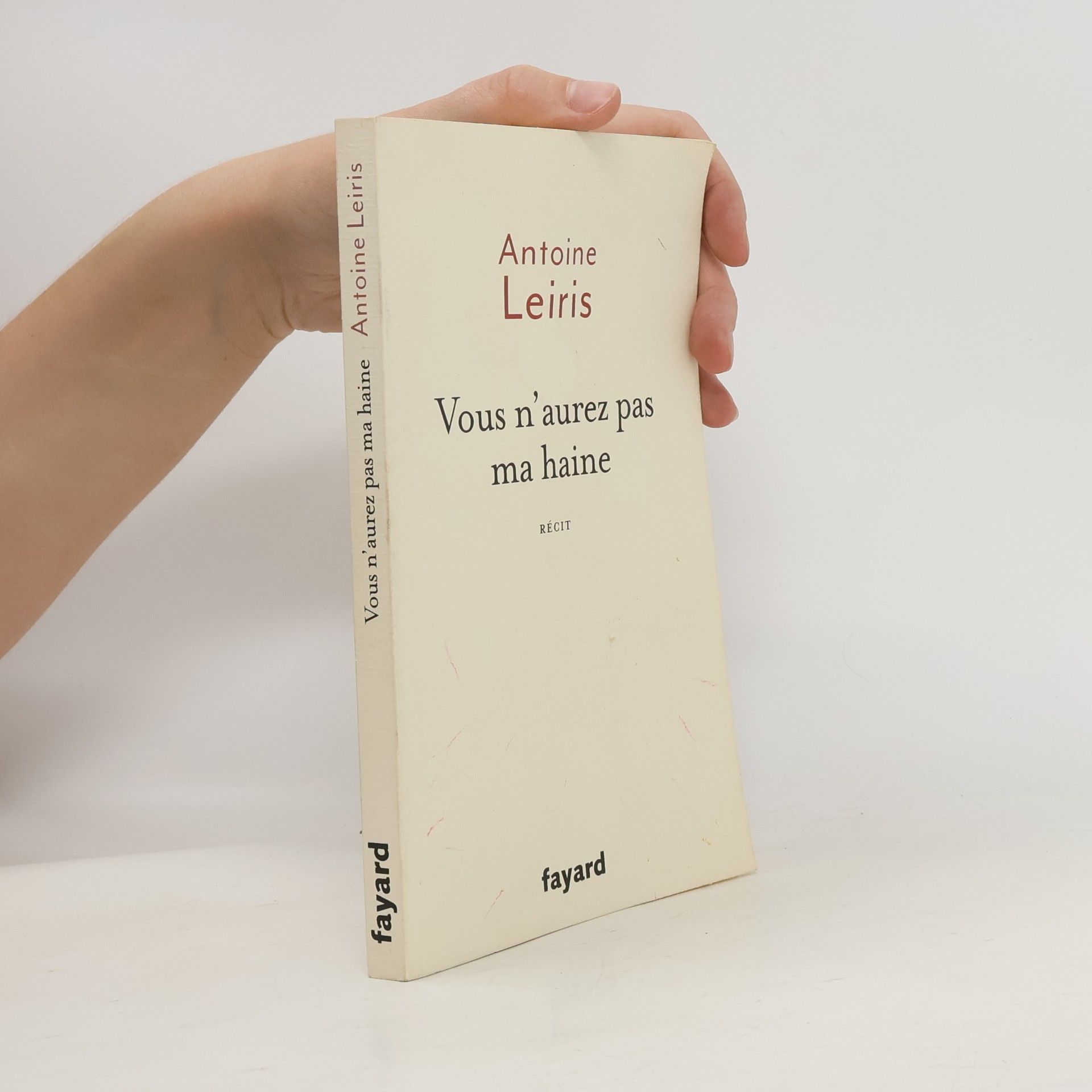 Antoine Leiris Vous n'aurez pas ma haine