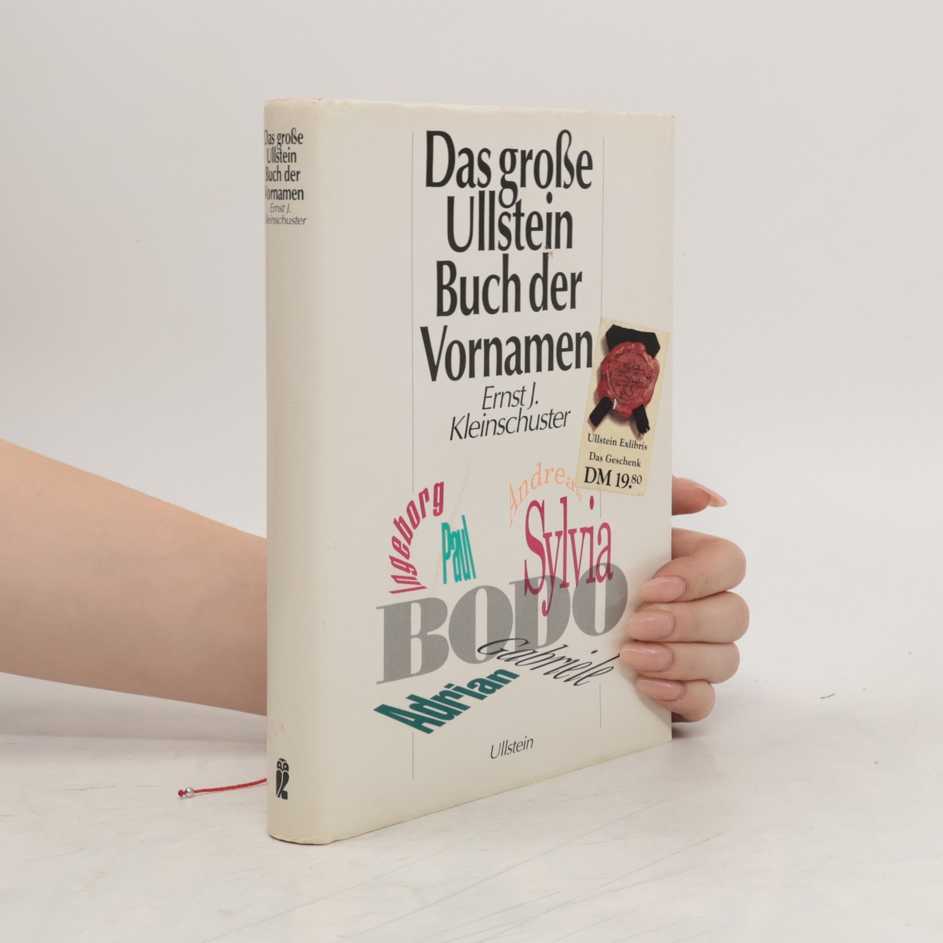 Ernst Kleinschuster Das grosse Ullstein-Buch der Vornamen