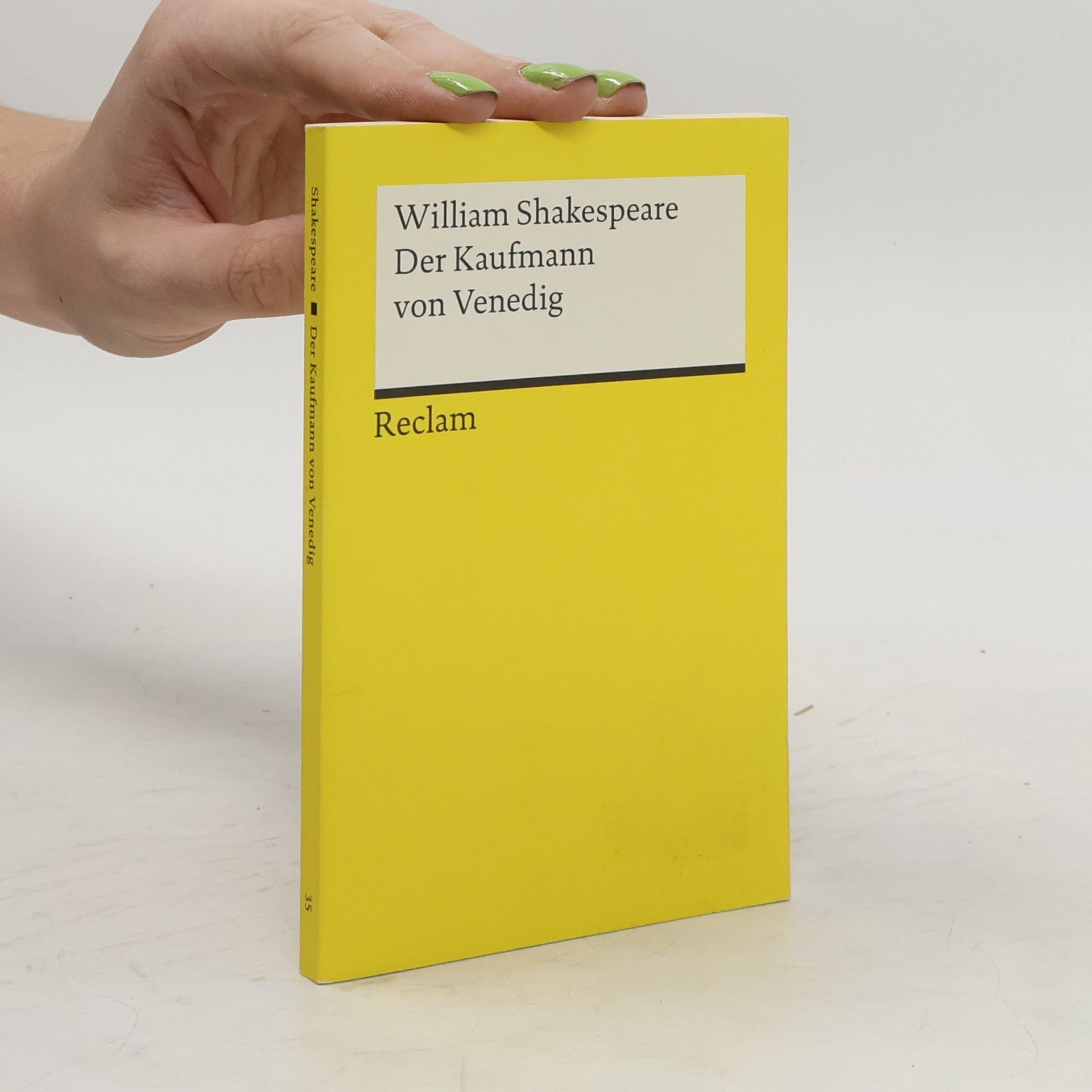 William Shakespeare Der Kaufmann von Venedig