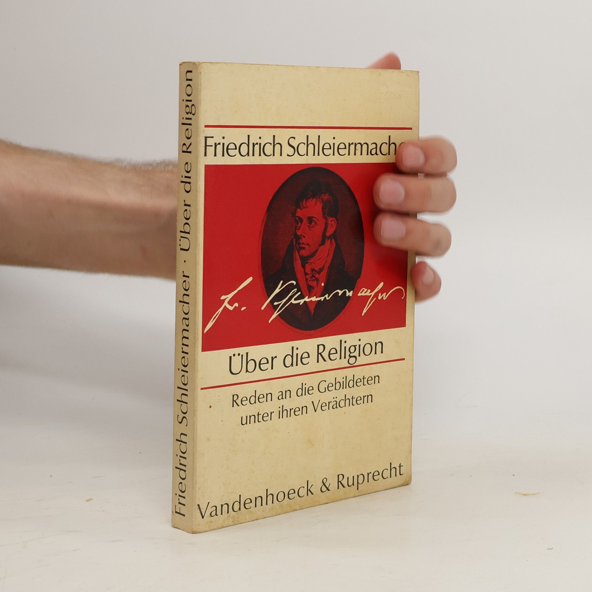Friedrich Schleiermacher Über die Religion