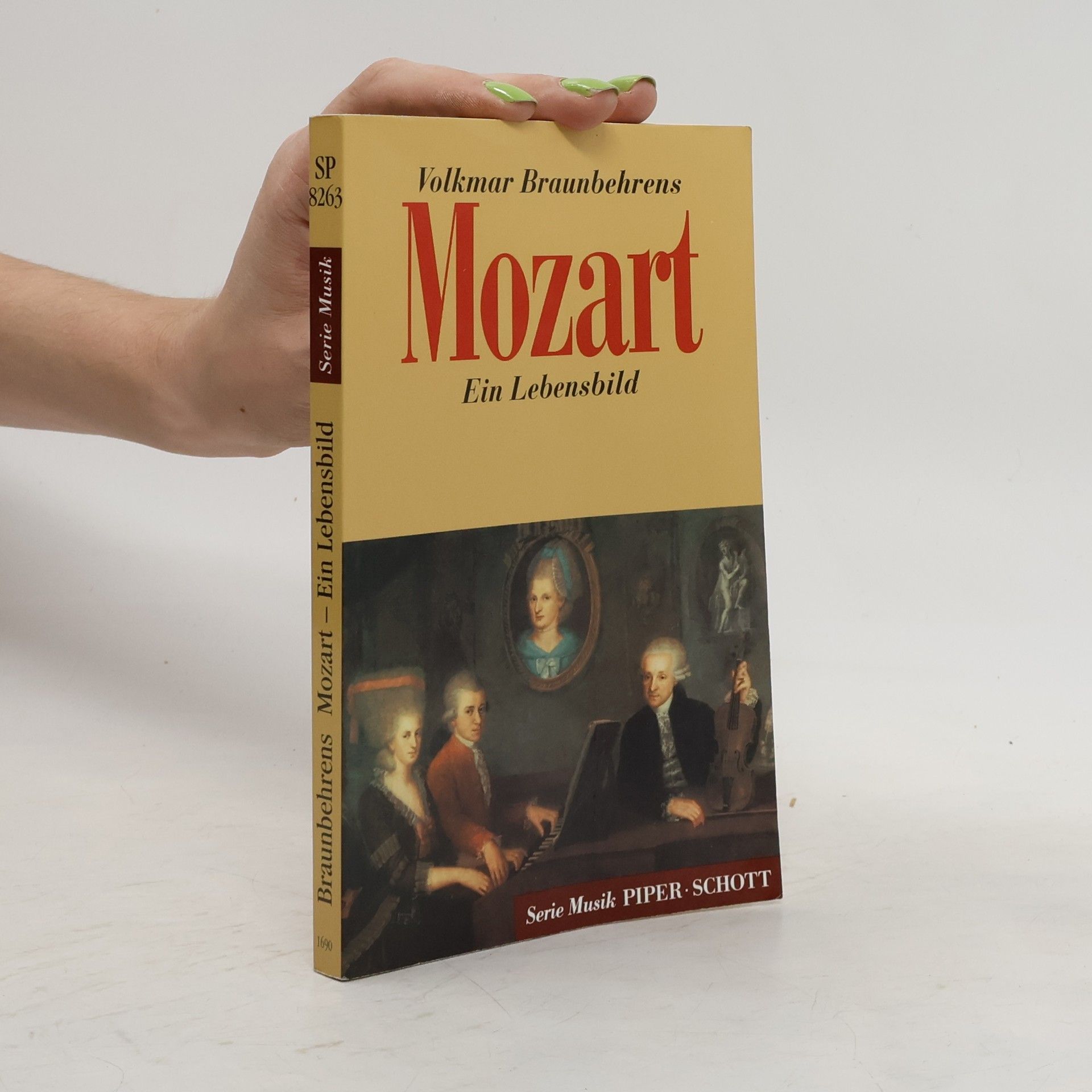 Volkmar Braunbehrens Mozart : Ein Lebensbild