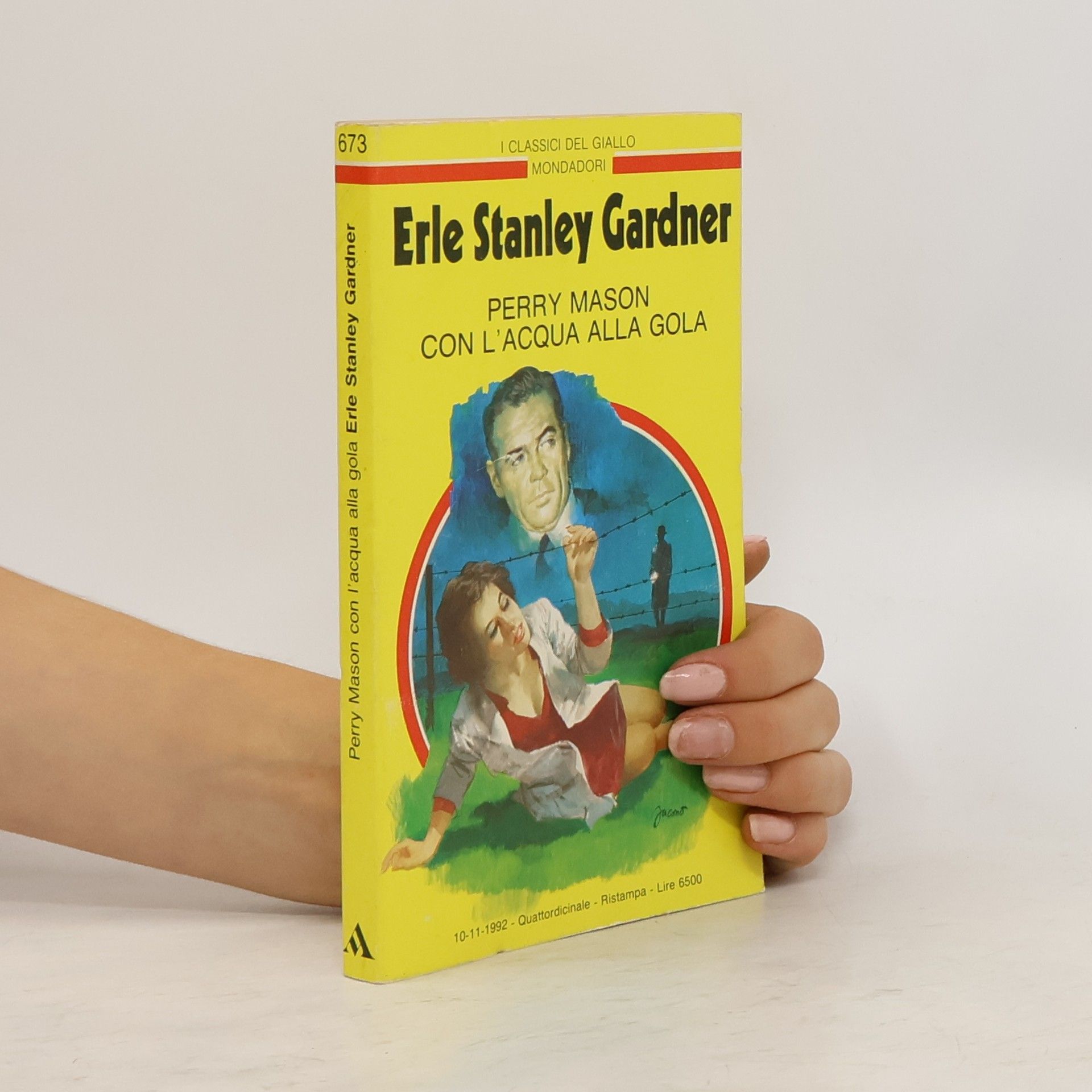 Erle Stanley Gardner Perry Mason con l'acqua alla gola