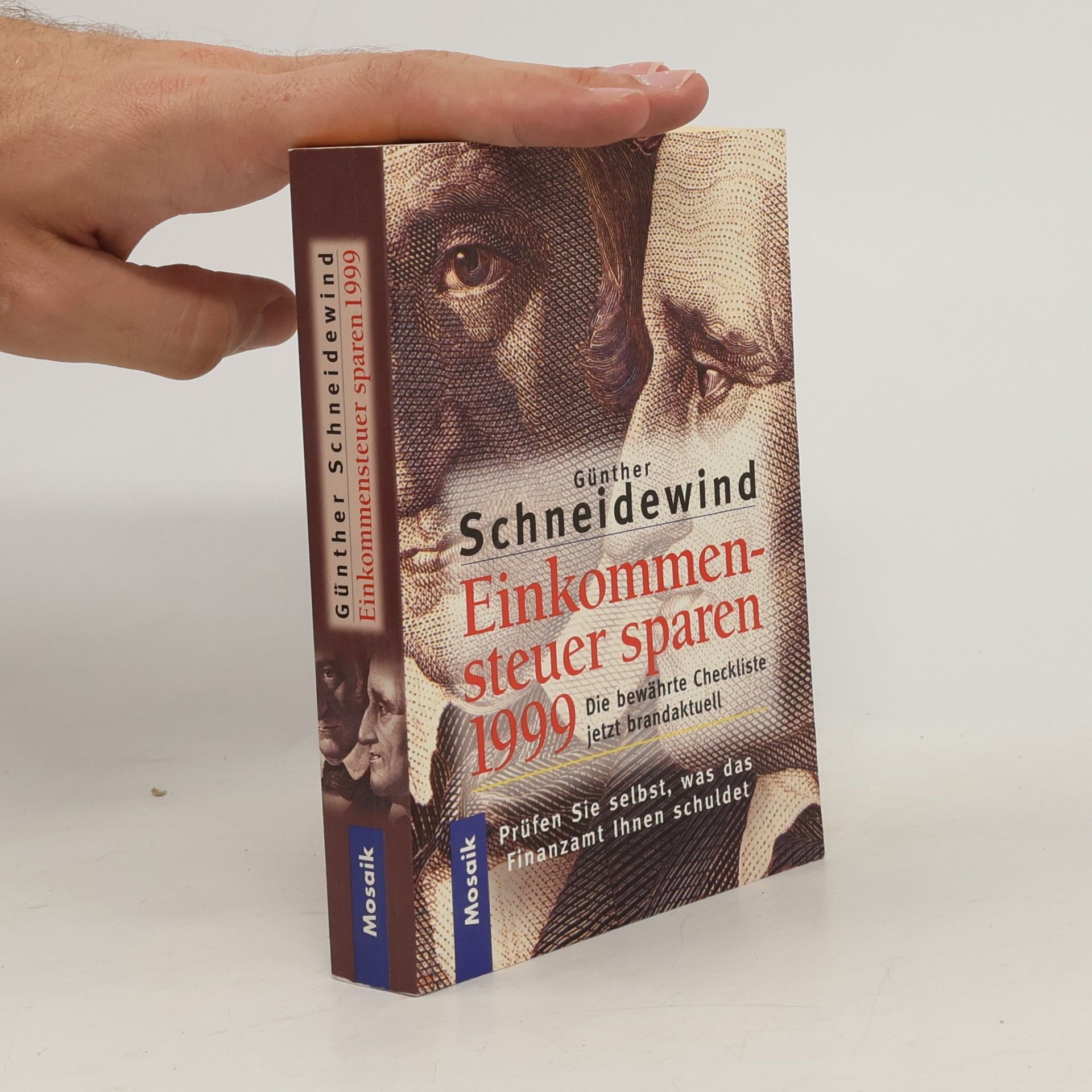Günther Schneidewind Einkommensteuer sparen 1999