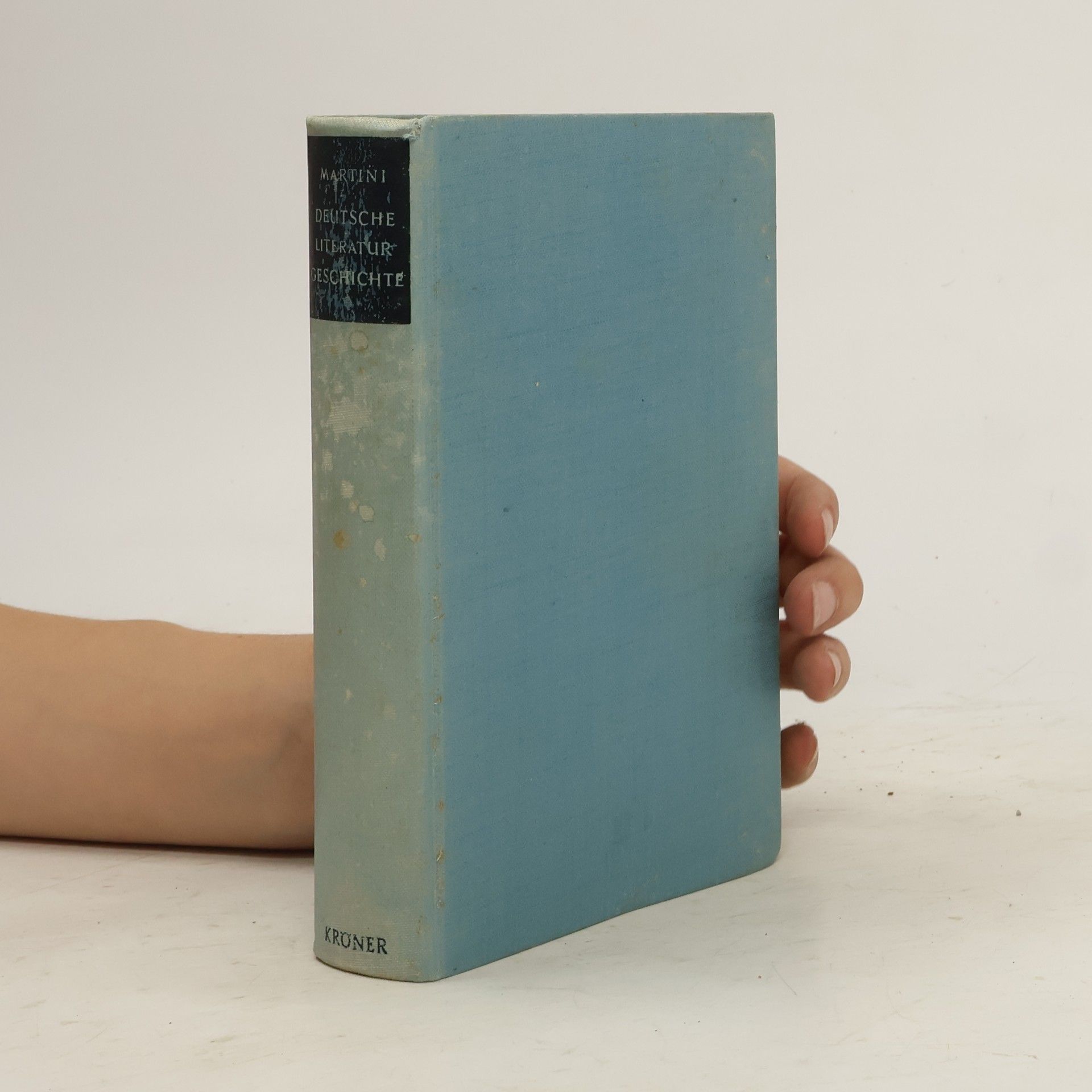 Fritz Martini Deutsche Literatur Geschichte