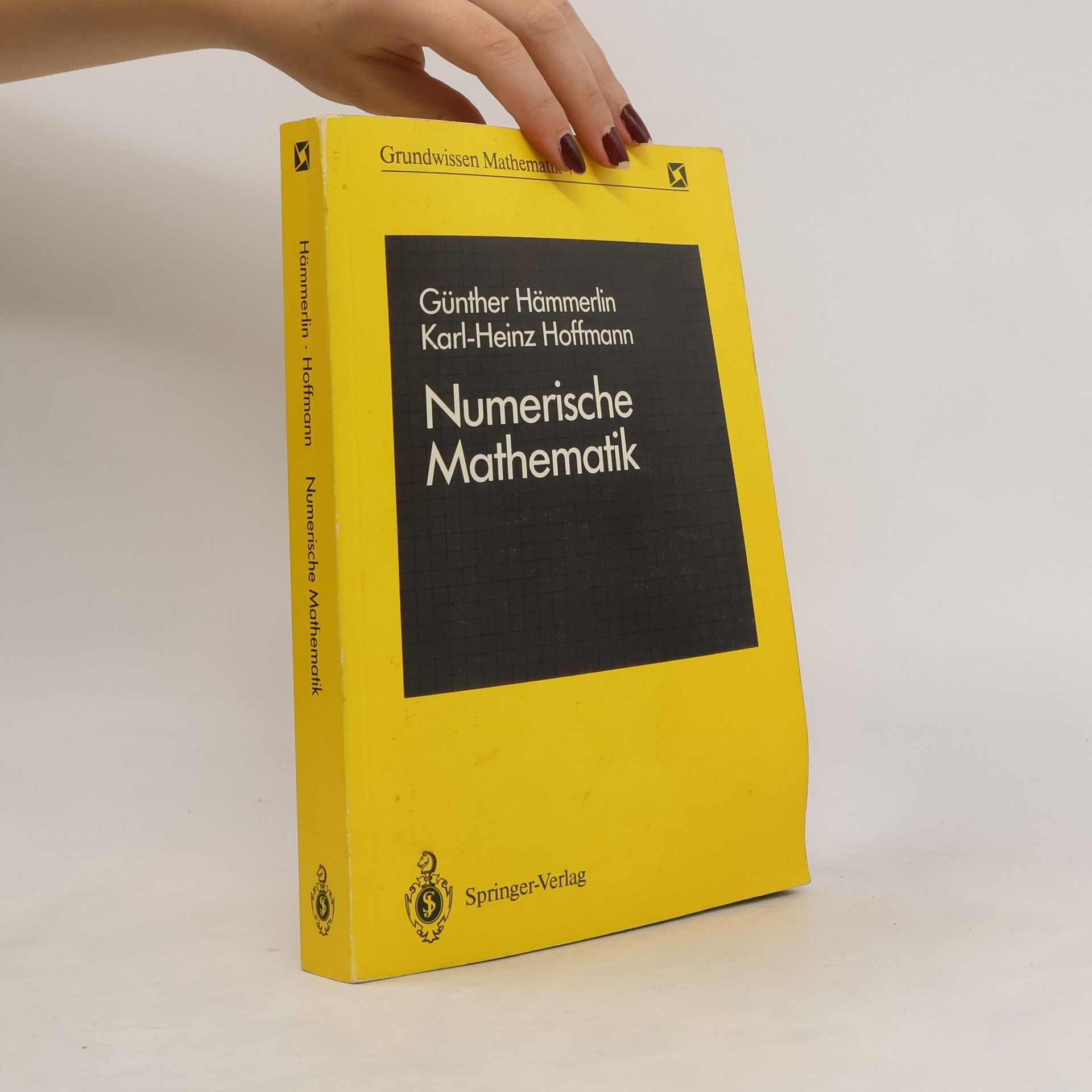 Günther Hämmerlin Numerische Mathematik
