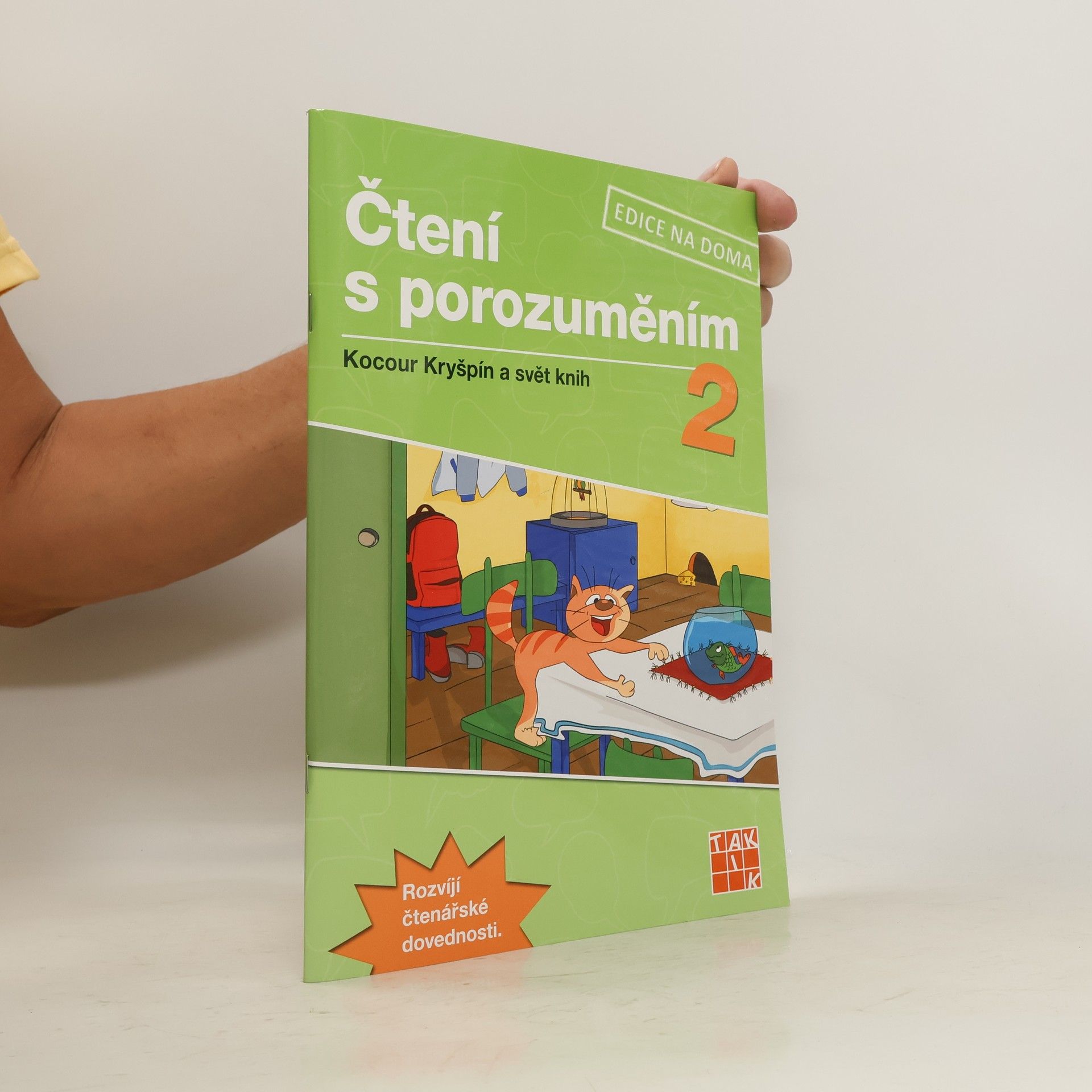 Monika Linhartová Čtení s porozuměním 2 : Kocour Kryšpín a svět knih