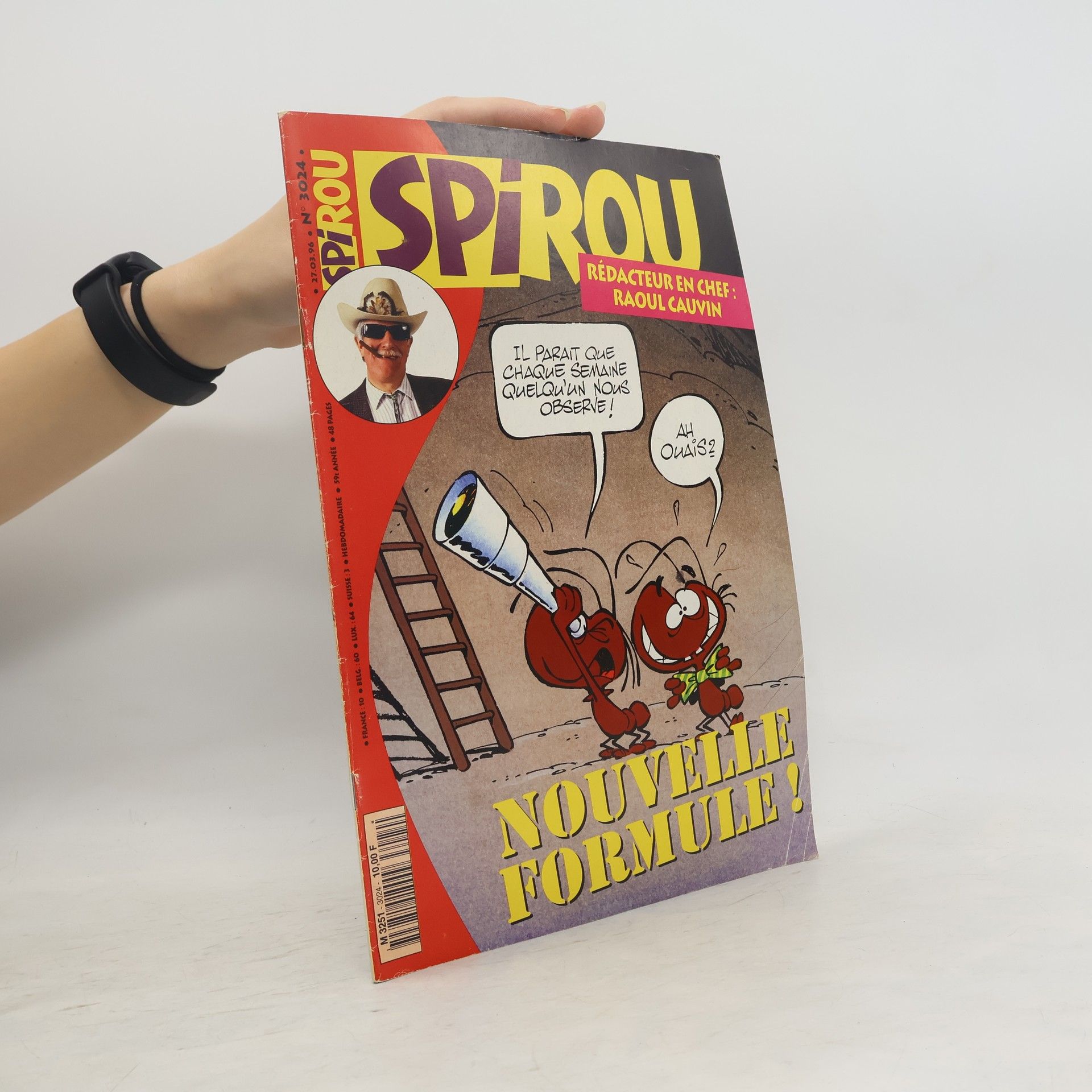 Raoul Cauvin Spirou 3024