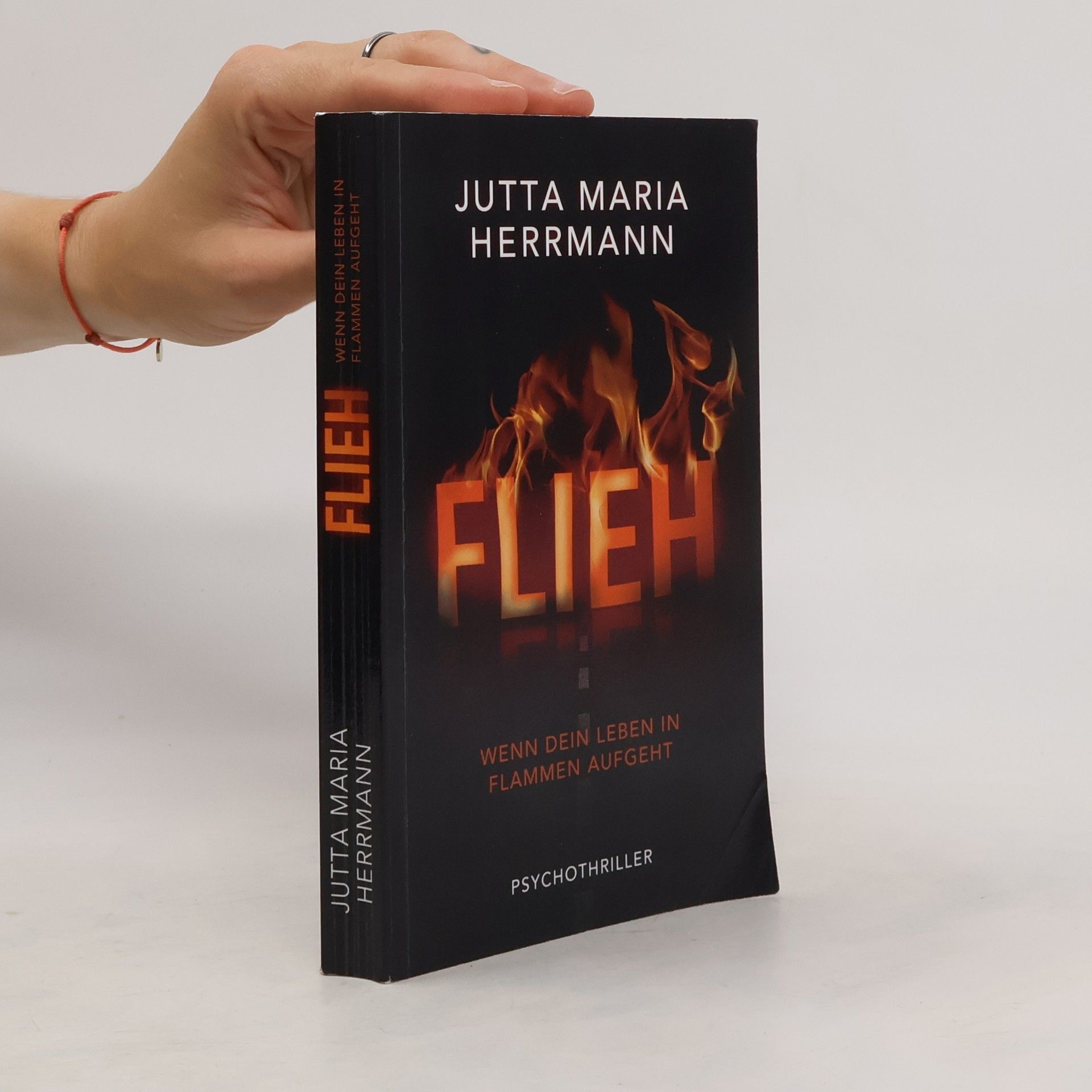 Jutta Maria Herrmann Flieh – Wenn dein Leben in Flammen aufgeht: Psychothriller