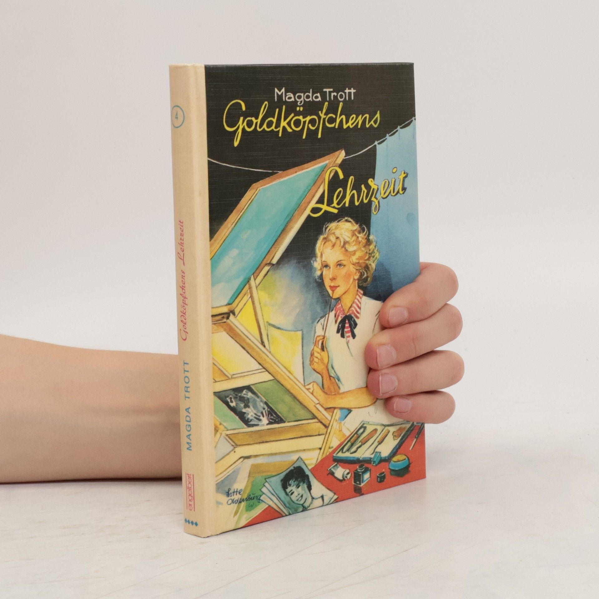 Magda Trott Goldköpfchens Lehrzeit 4