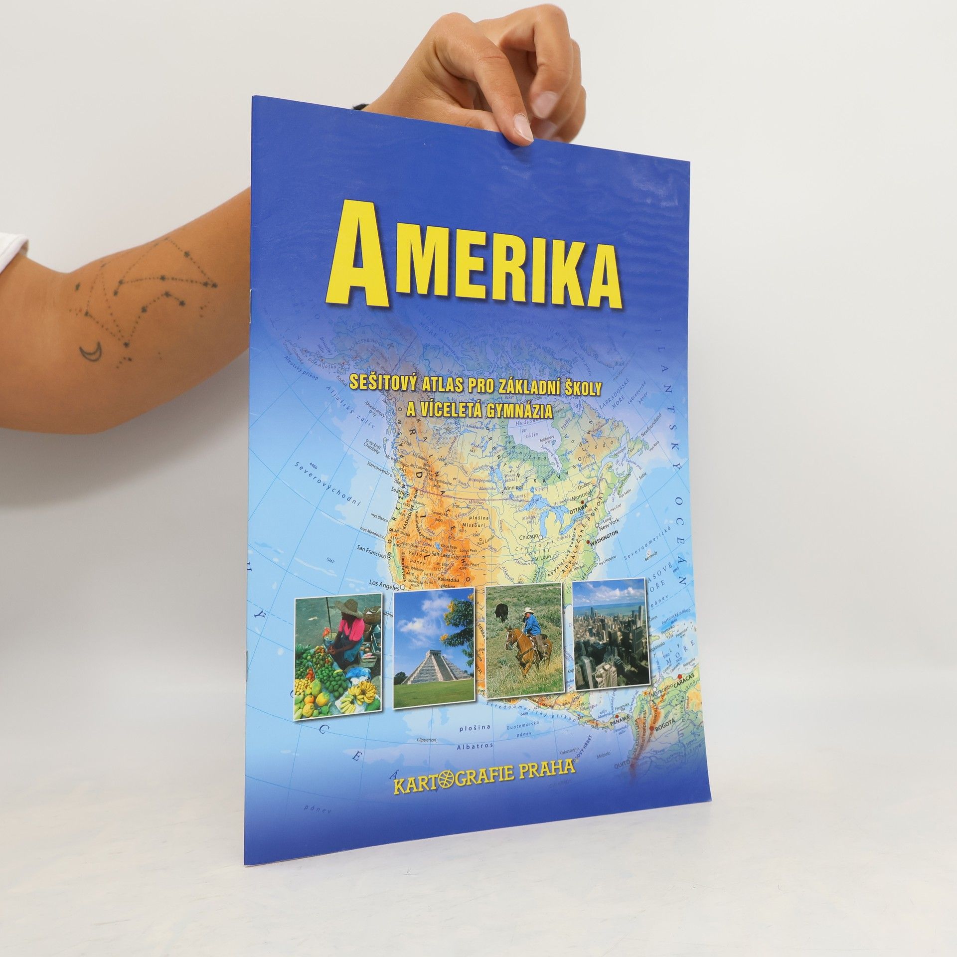 Milada KudrnováPapežová Amerika : sešitový atlas pro základní školy a víceletá gymnázia