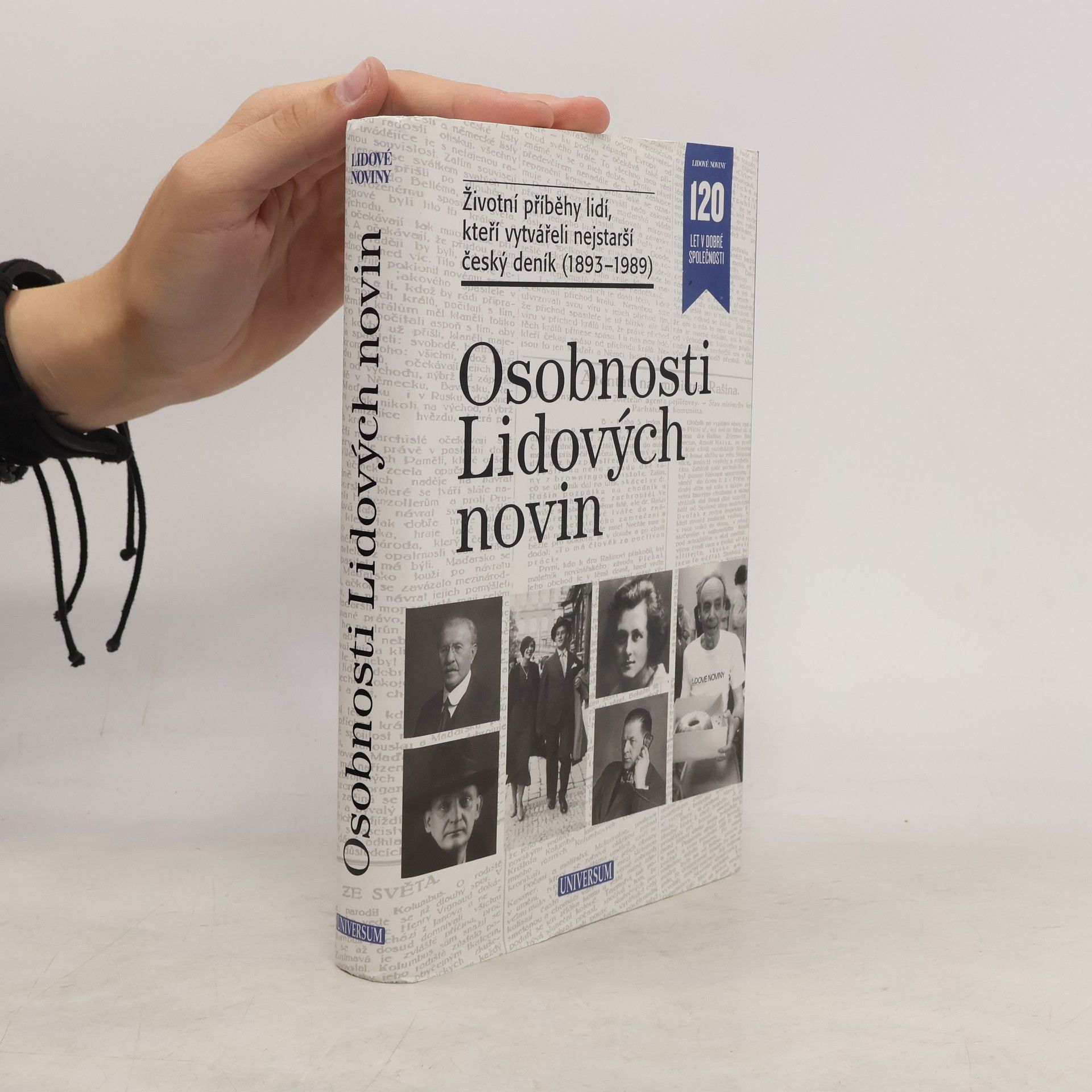 Petr Zídek Osobnosti Lidových novin. Životní příběhy lidí, kteří vytvářeli nejstarší český deník (1893-1989)