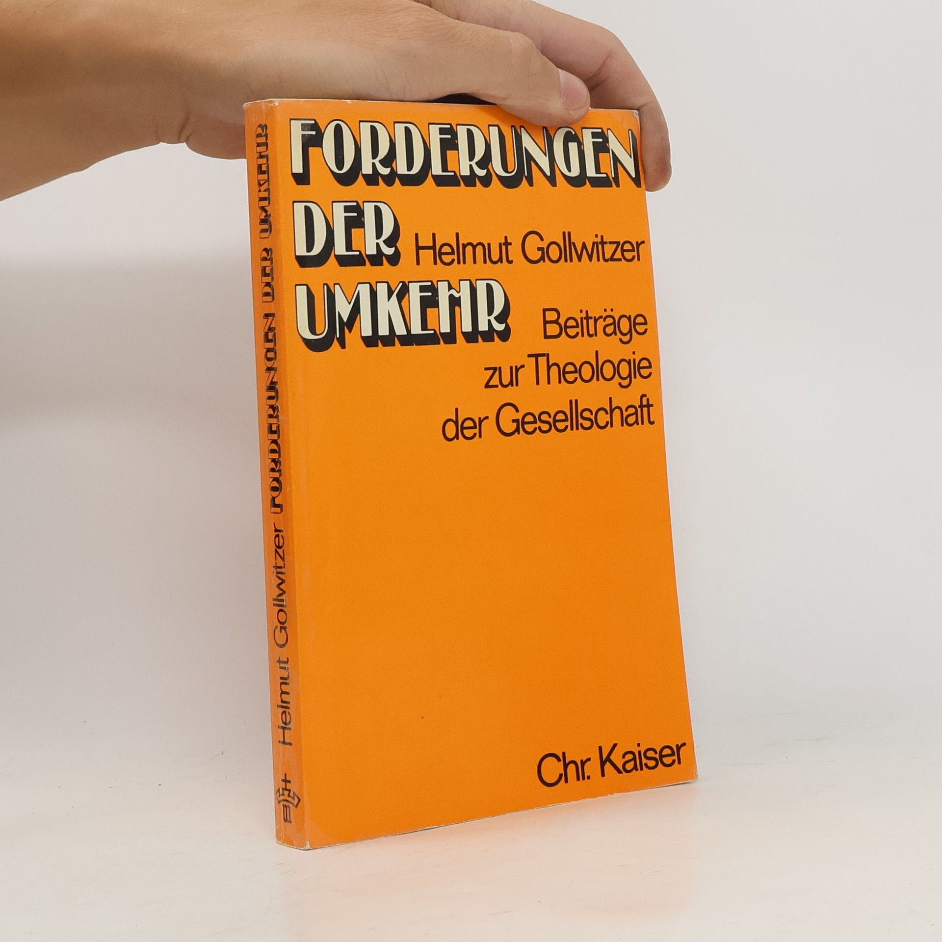 Helmut Gollwitzer Forderungen der Umkehr