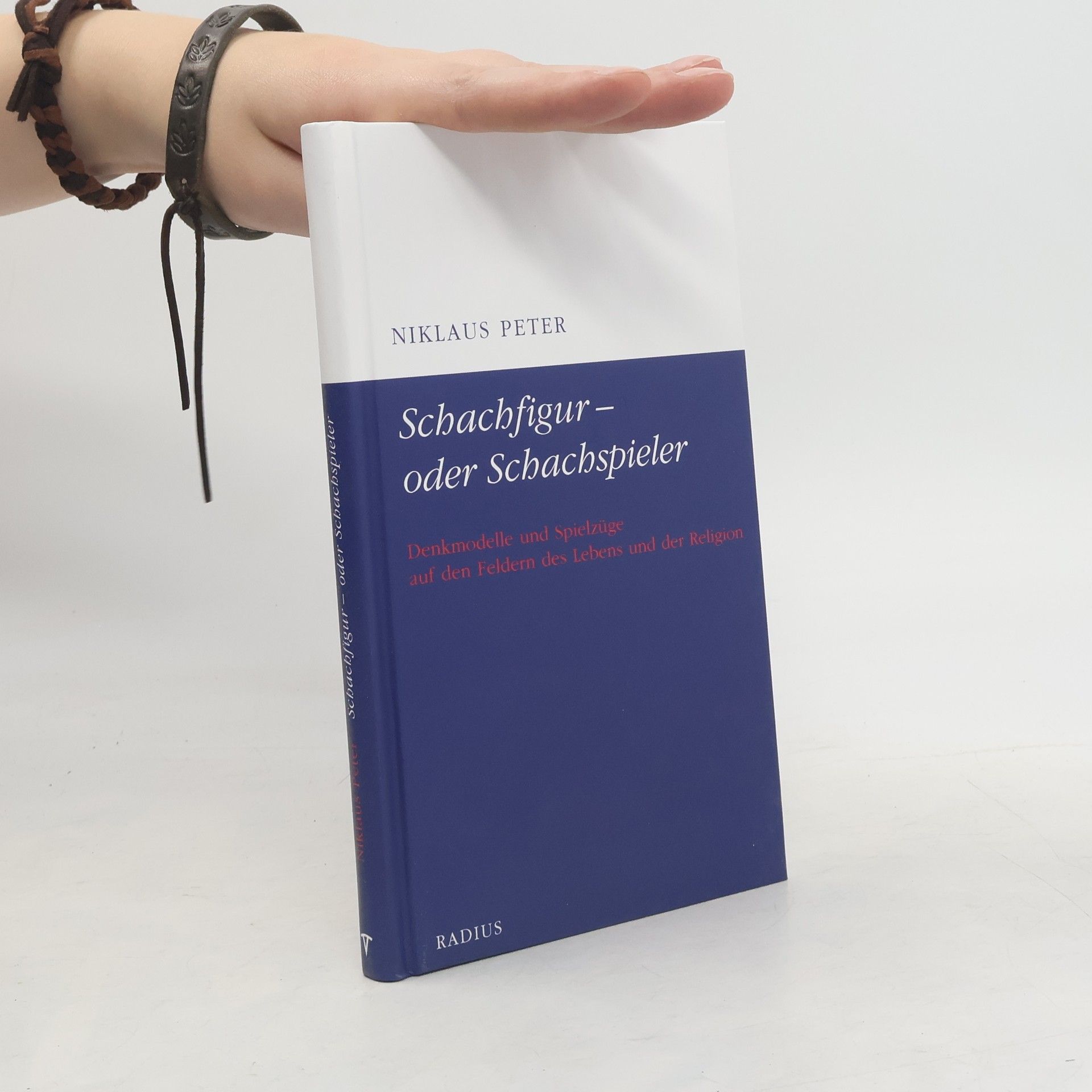 Peter Niklaus Schachfigur - oder Schachspieler