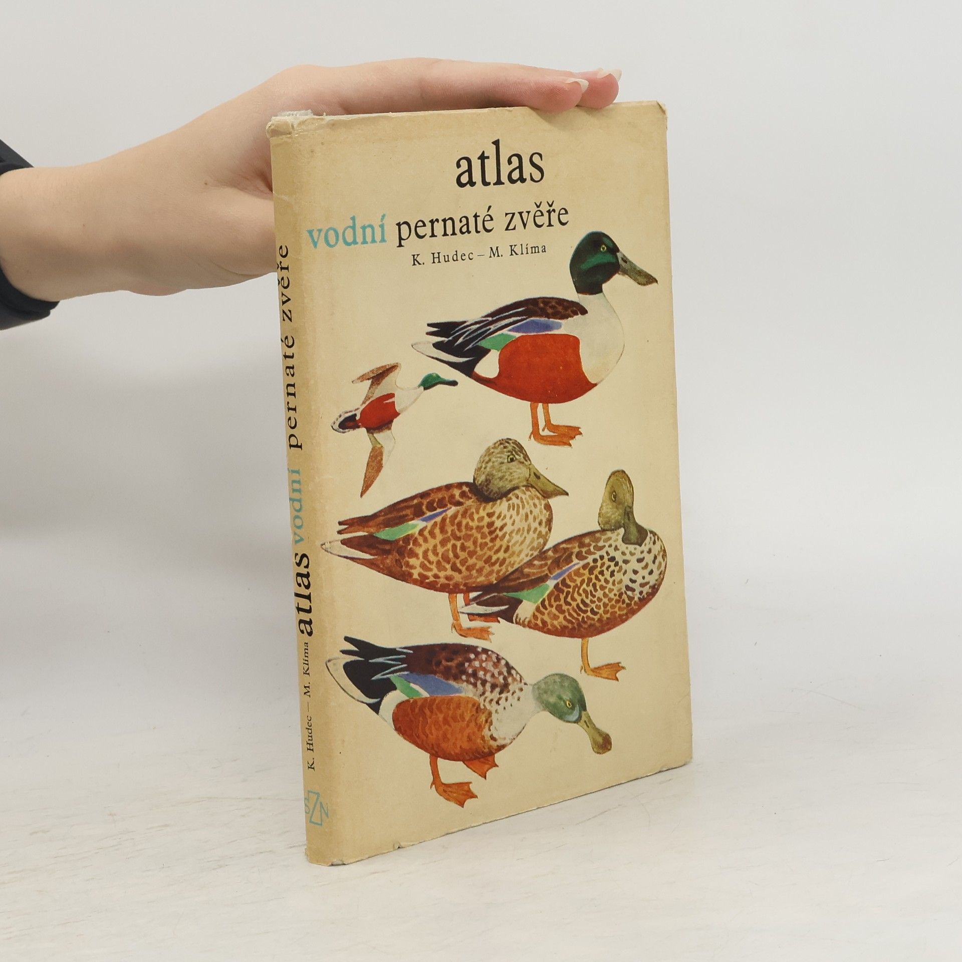 Karel Hudec Atlas vodní pernaté zvěře