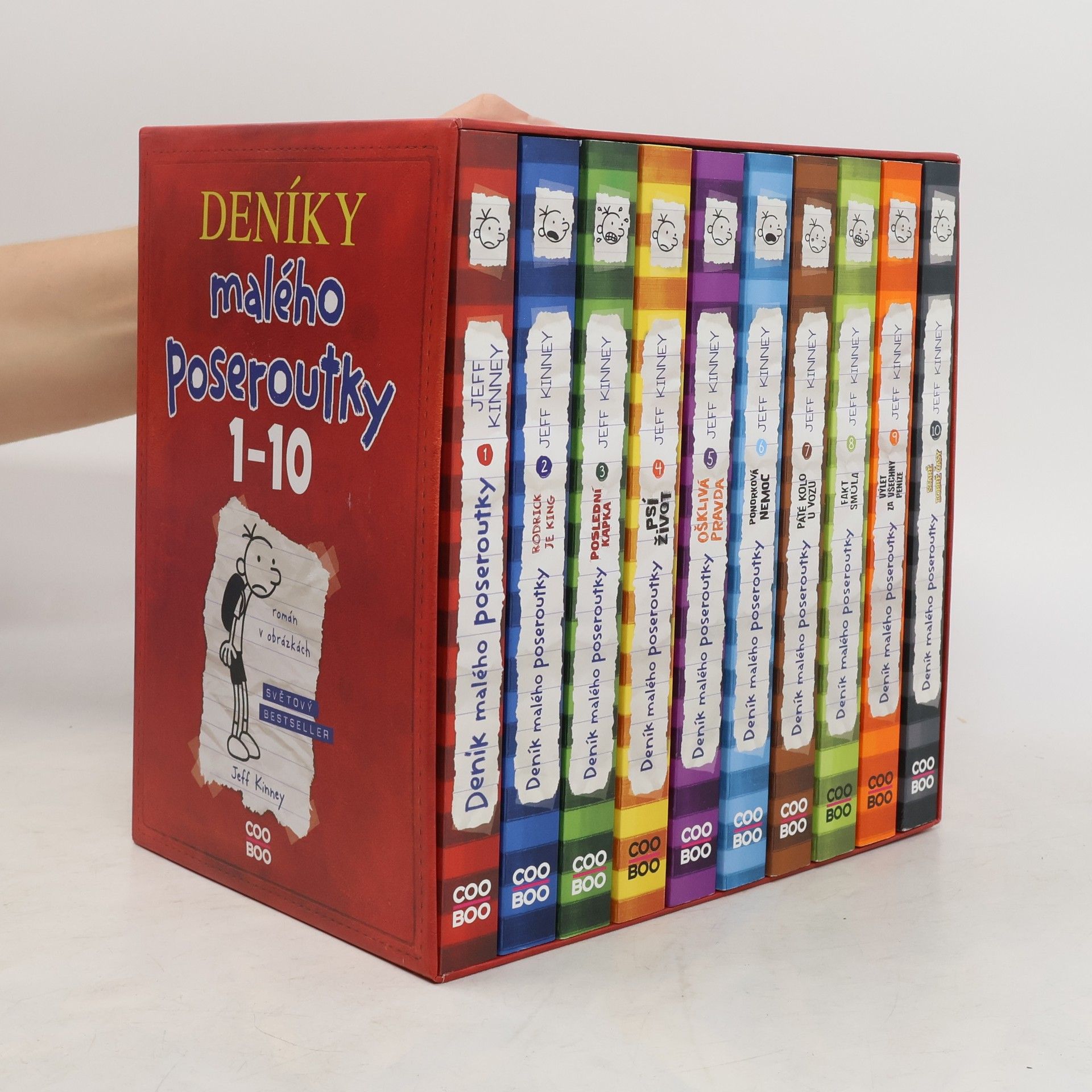 Jeff Kinney Deník malého poseroutky 1-10
