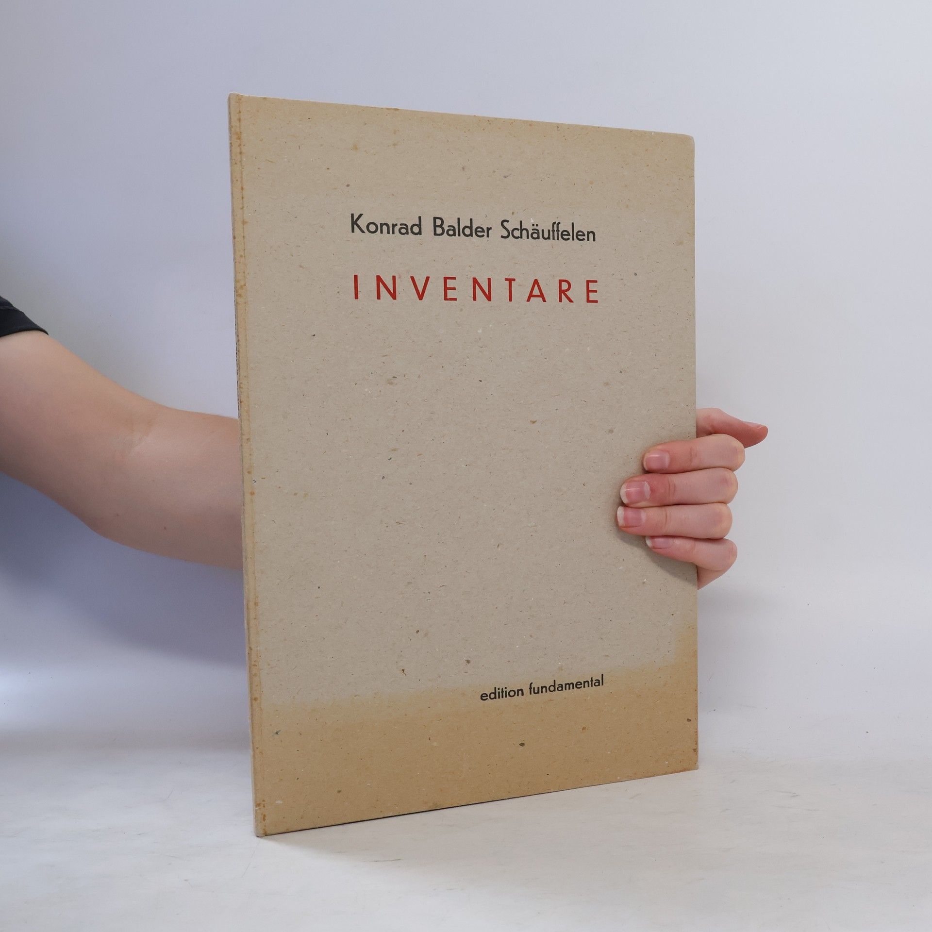 Konrad Balder Schäuffelen Inventare