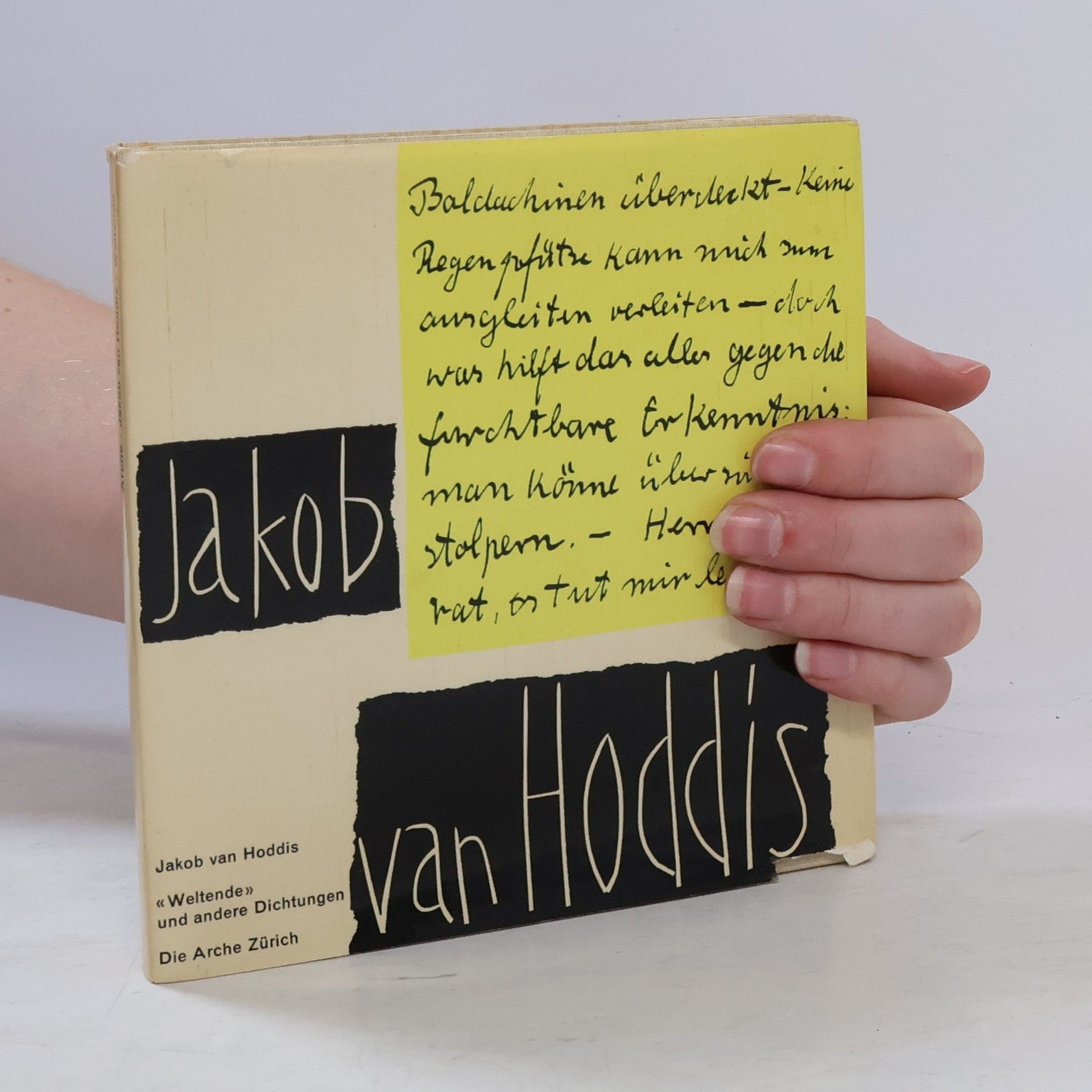 Jakob van Hoddis Gesammelte Dichtungen