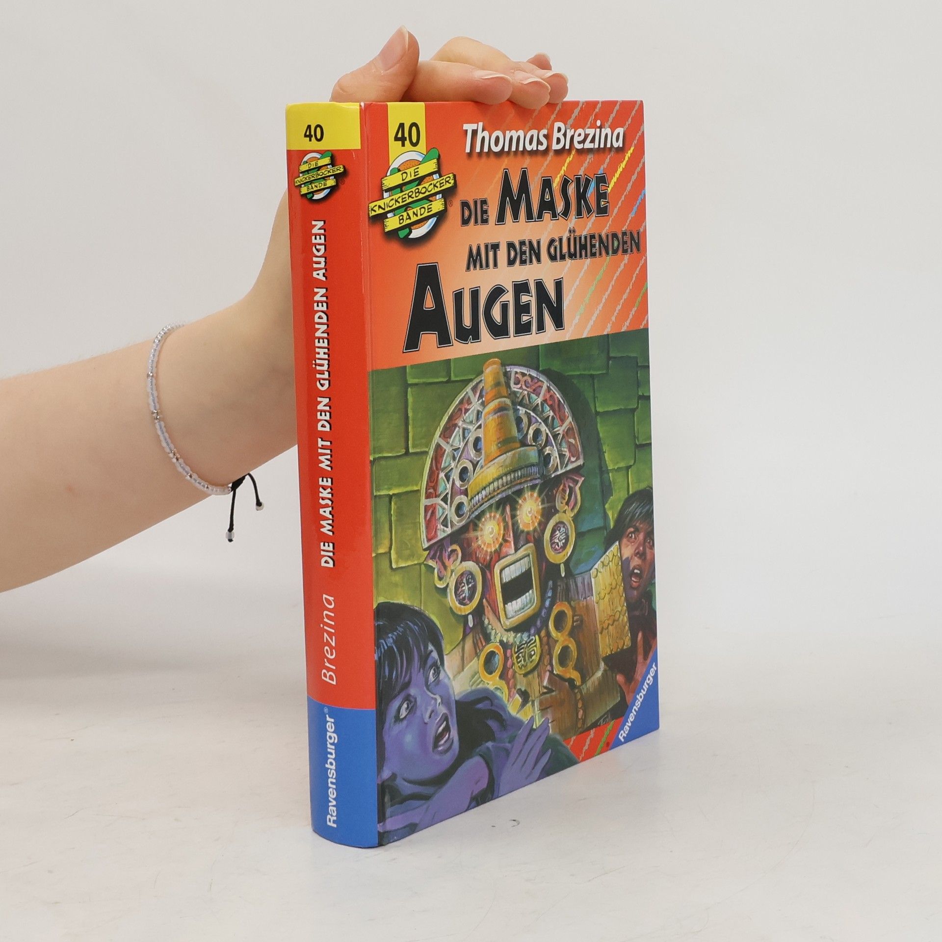 Thomas C. Brezina Die Knickerbocker-Bande Bd.40. Die Maske mit glühenden Augen