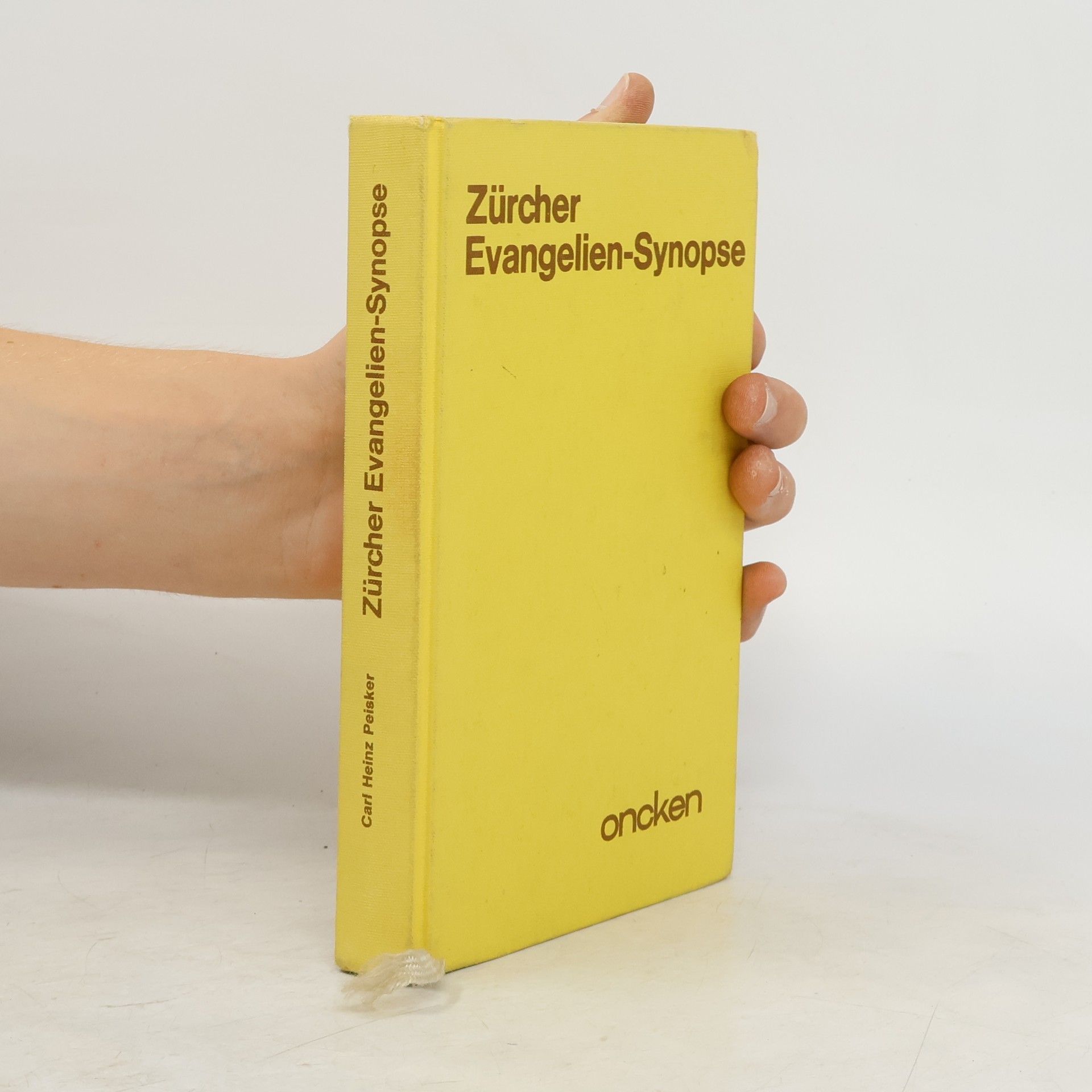 Carl Heinz Peisker Zürcher Evangelien-Synopse