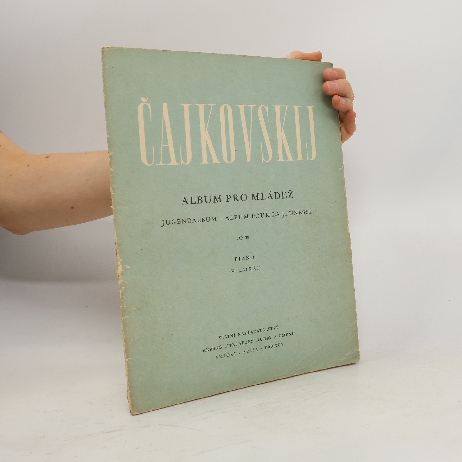 Václav Kaprál Album pro mládež 39. Piano